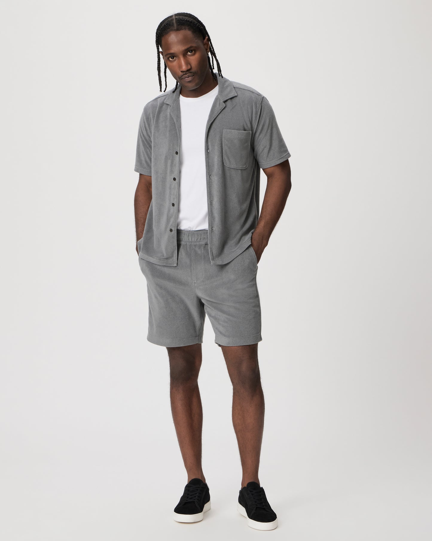 Exclusive* Farrell Sneaker - Black Suede