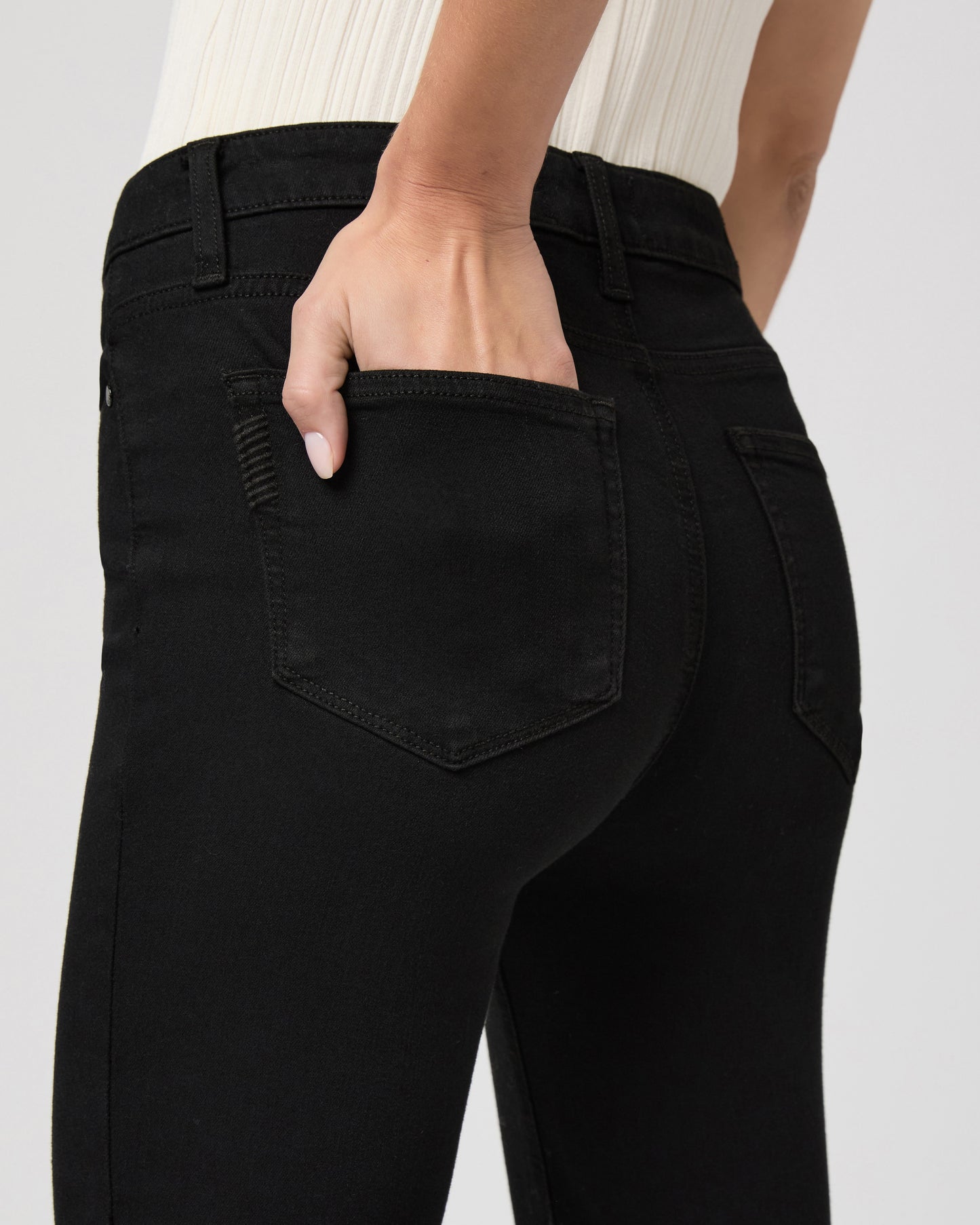 Hoxton Ultra Skinny Jean - Black Shadow 23