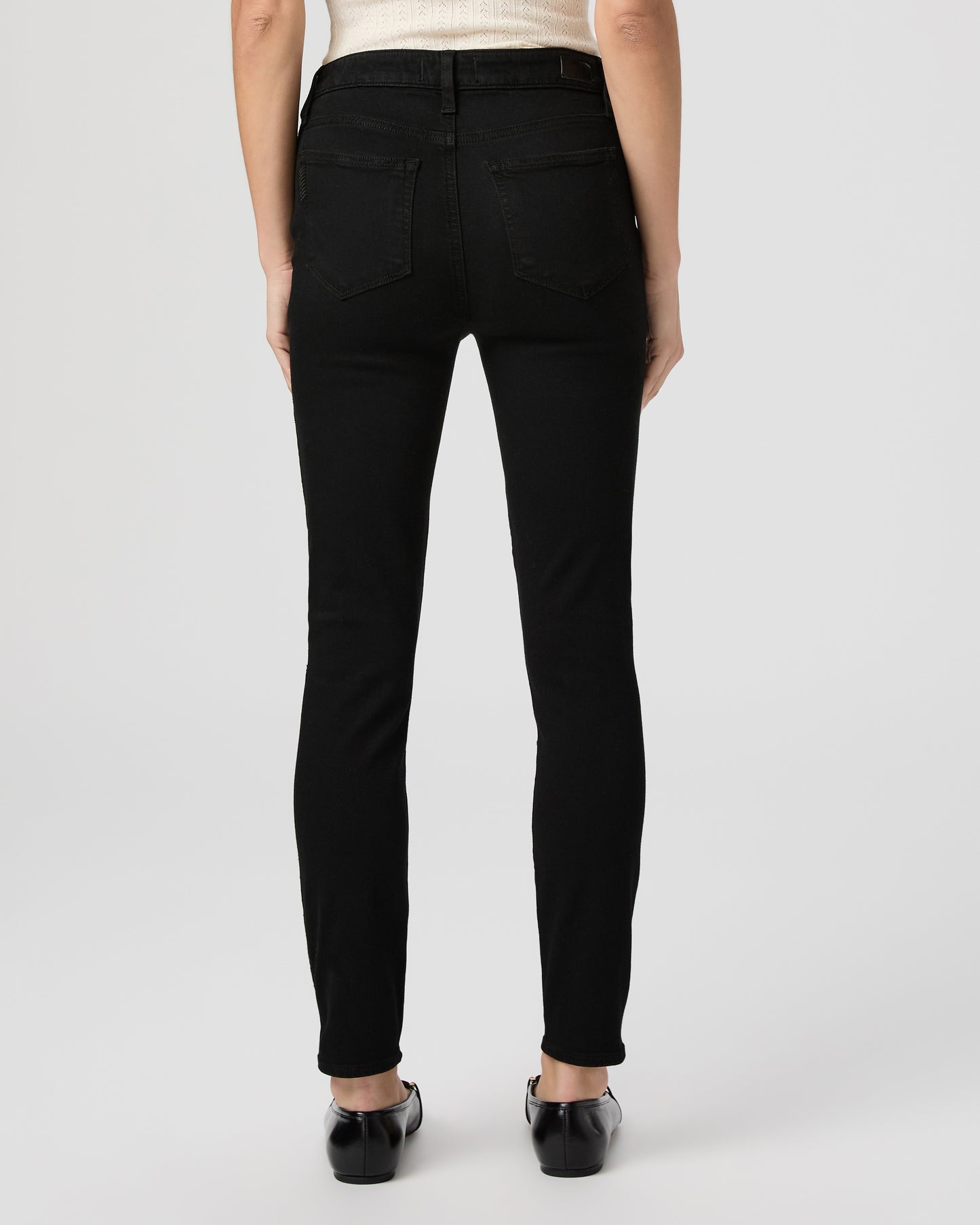 Hoxton Ankle Skinny Jean - Black Shadow 23