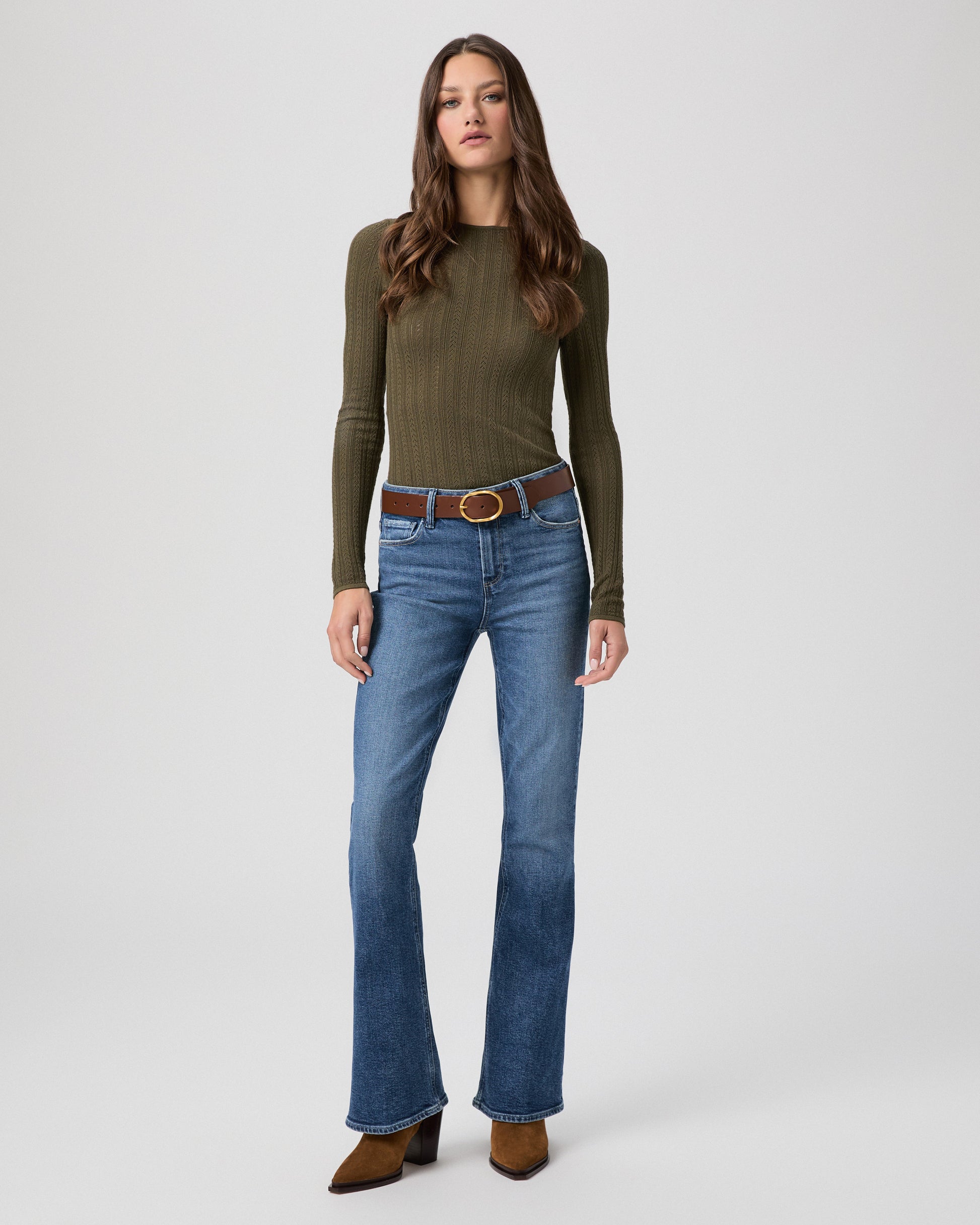 High Rise Laurel Canyon 32 Inch Bootcut Jean - Hackney 23