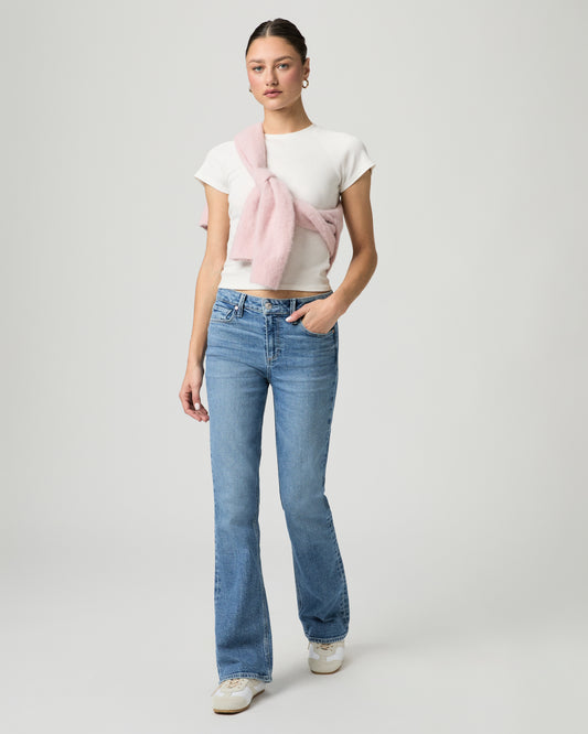 High Rise Laurel Canyon 32 Inch Bootcut Jean - Big Sky 23