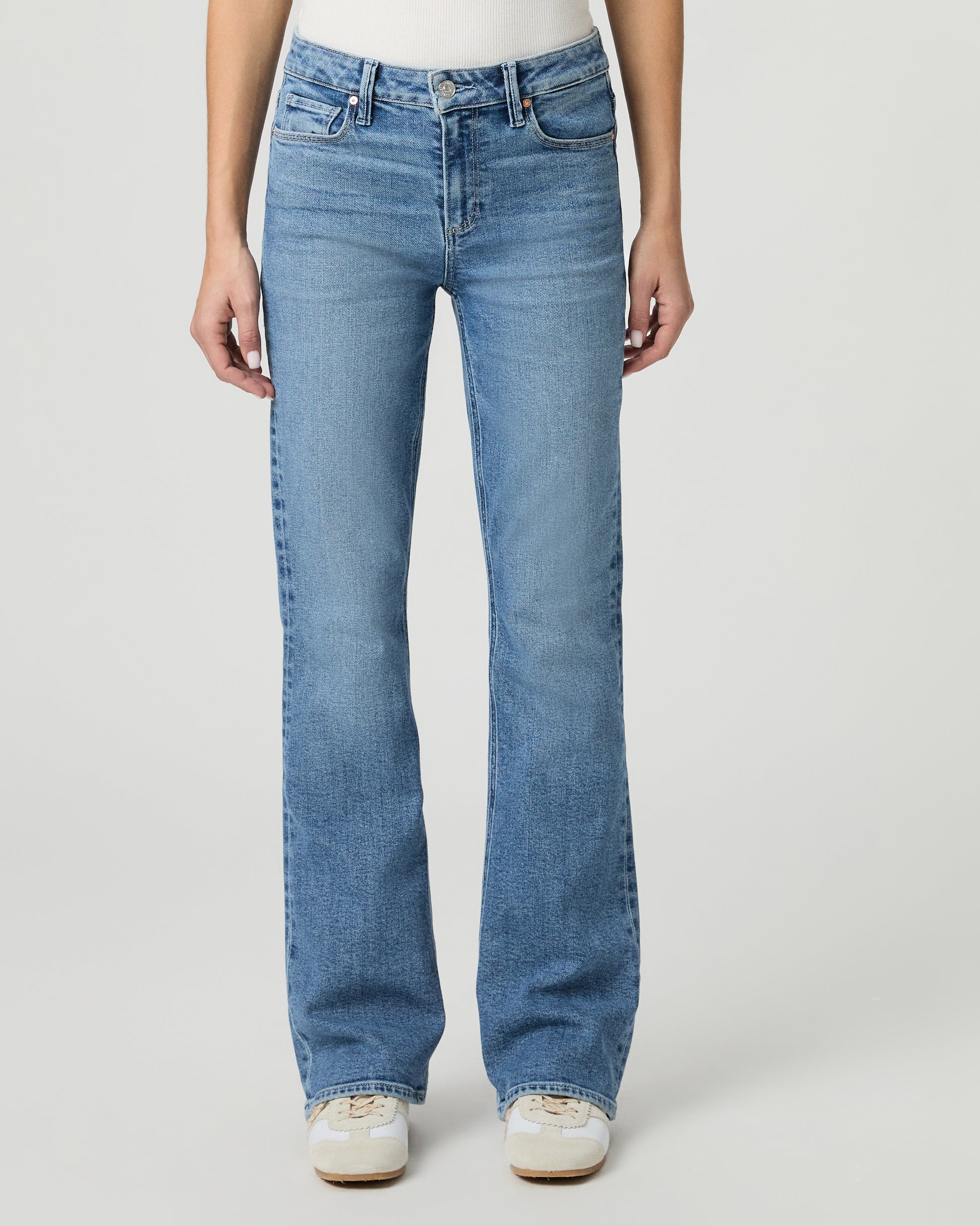 High Rise Laurel Canyon 32 Inch Bootcut Jean - Big Sky 23