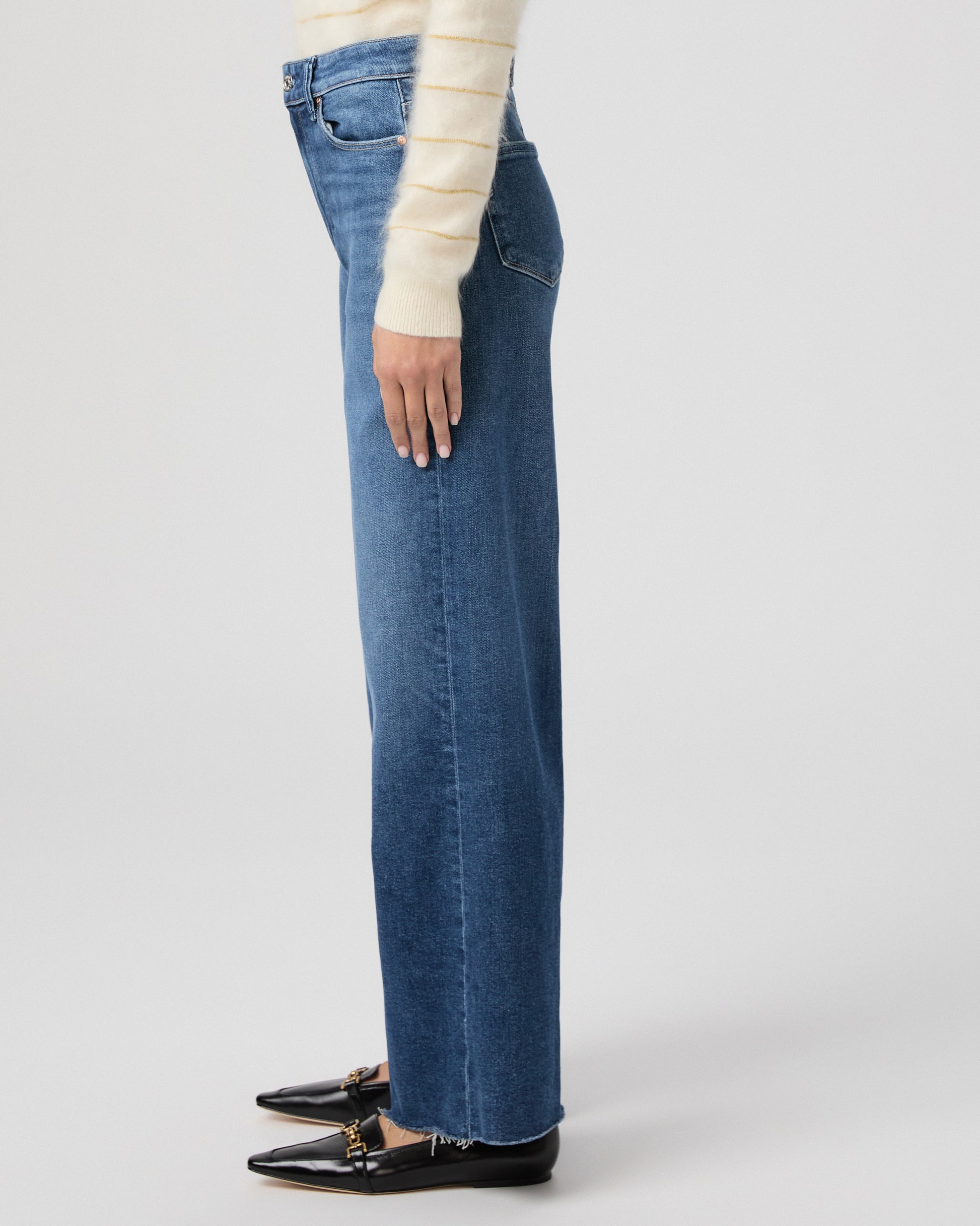 Anessa 31 Inch Wide Leg Jean - Hackney 23