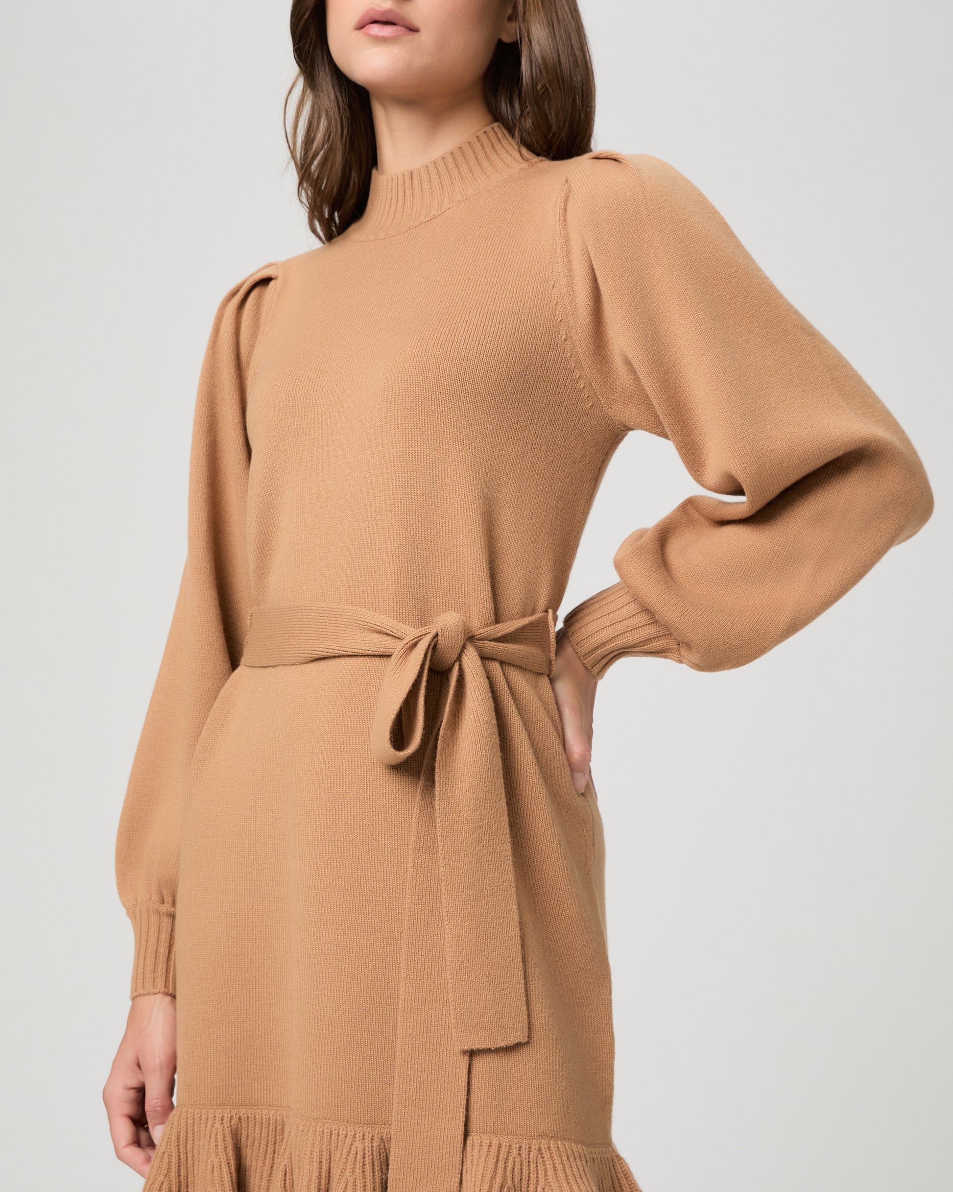 Julita Dress - Camel XXS