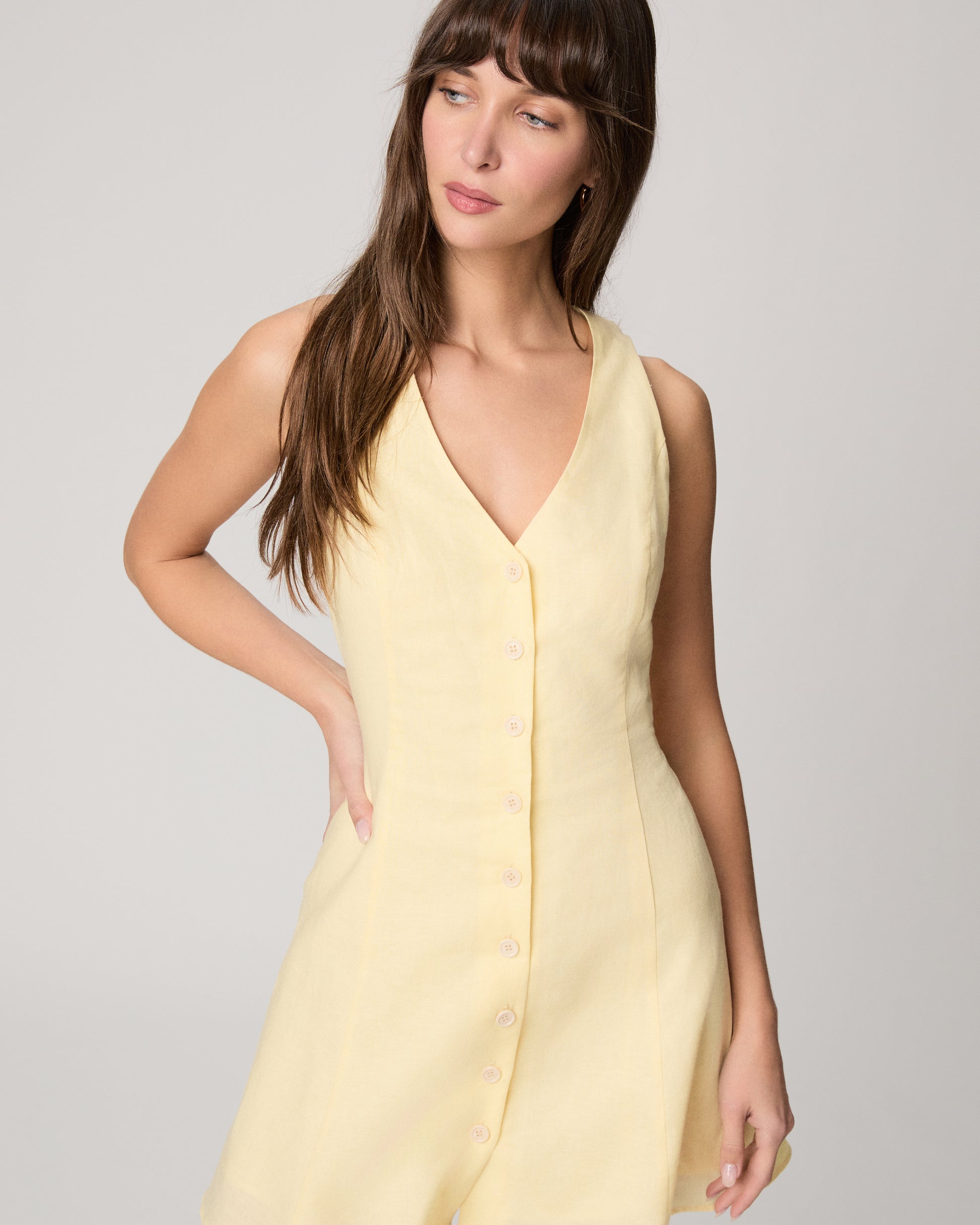 Raye Dress - Sunshine Yellow XXS