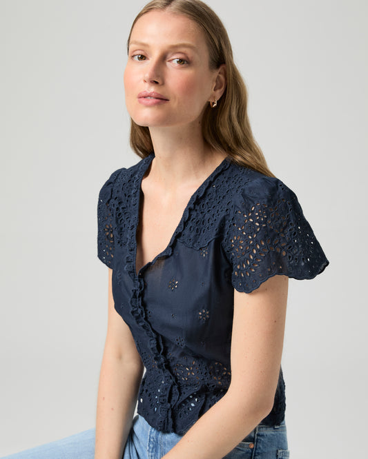 Quinta Top - Navy 00