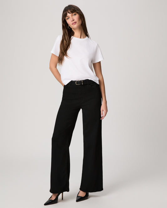 Anessa 31 Inch Wide Leg Jean - Black Shadow