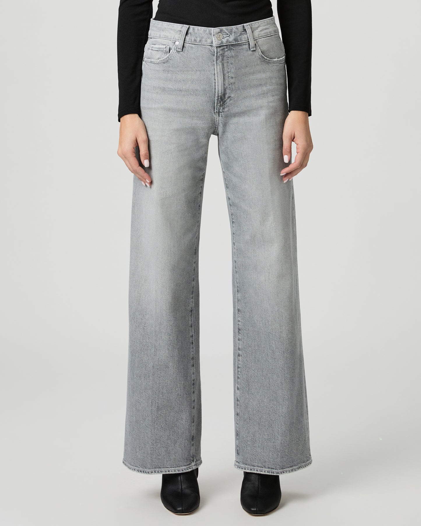 Anessa 31 Inch Wide Leg Jean - Smokescreen Grey 23