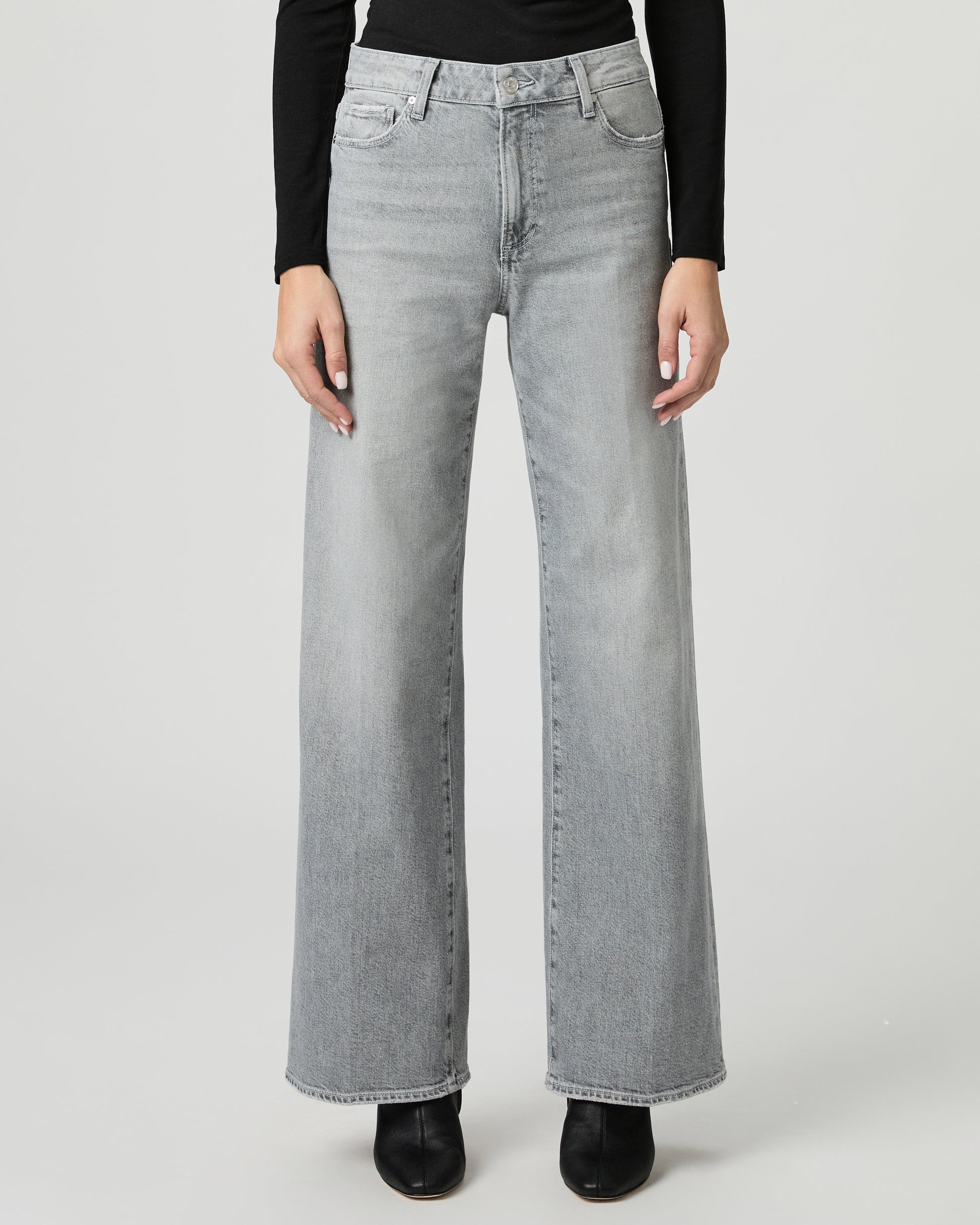 Anessa 31 Inch Wide Leg Jean - Smokescreen Grey 23