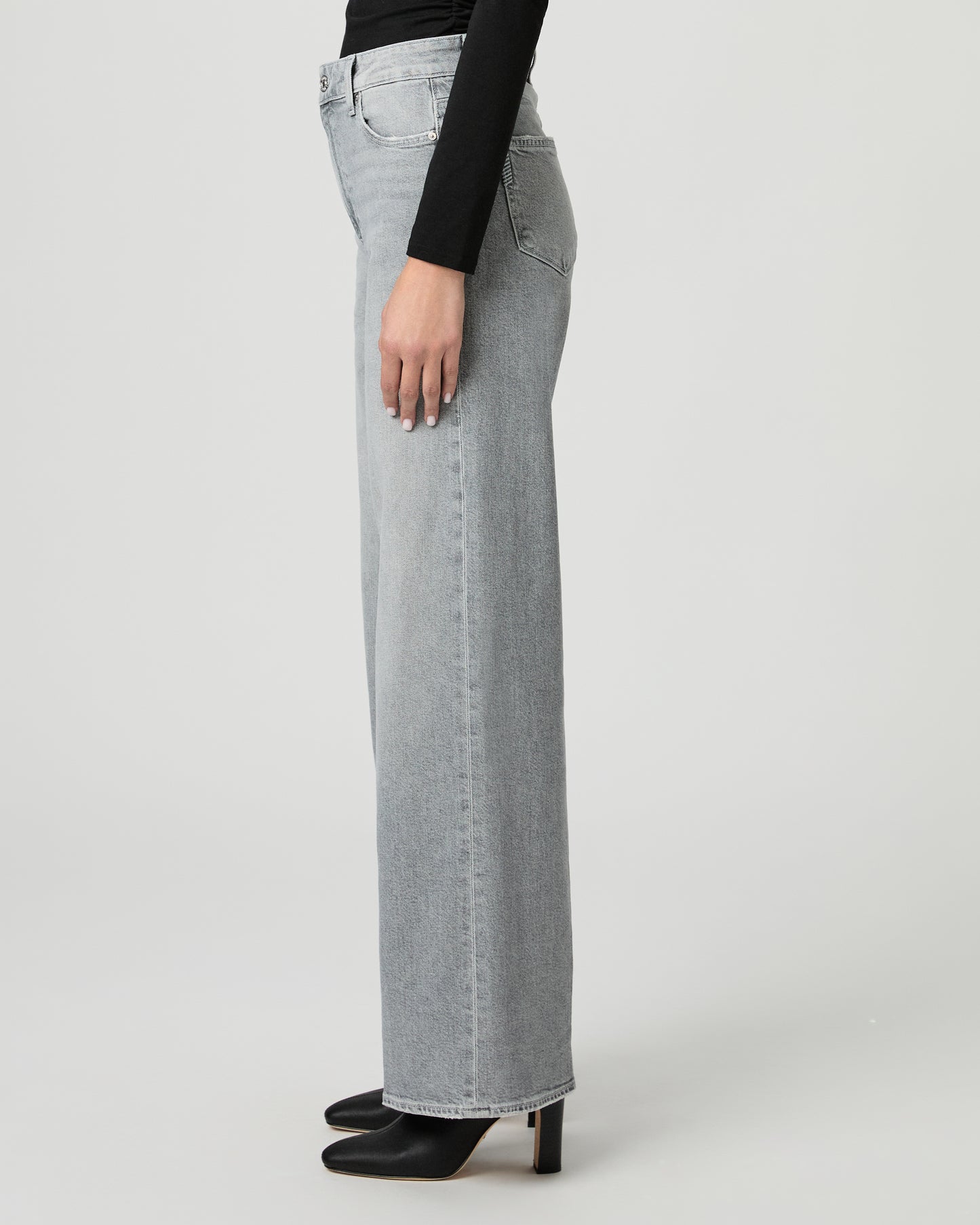 Anessa 31 Inch Wide Leg Jean - Smokescreen Grey 23
