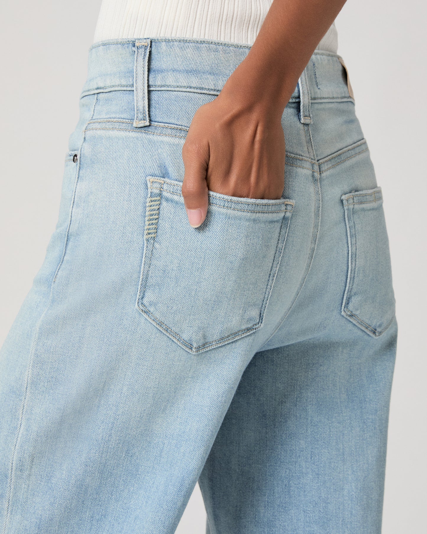 Anessa 31 Inch Wide Leg Jean - Coliseum 23