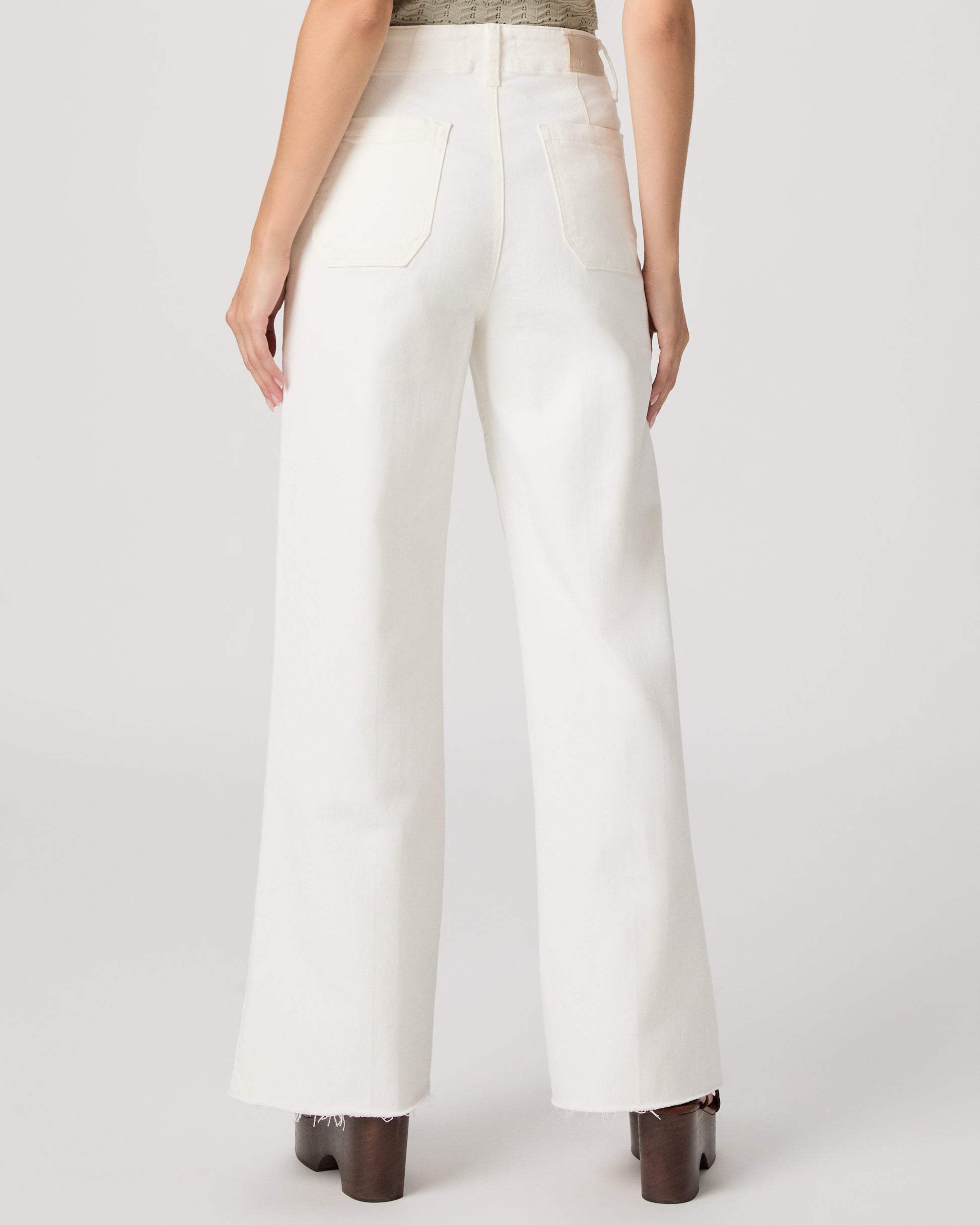 Anessa 31 Inch Wide Leg - Tonal Ecru 23