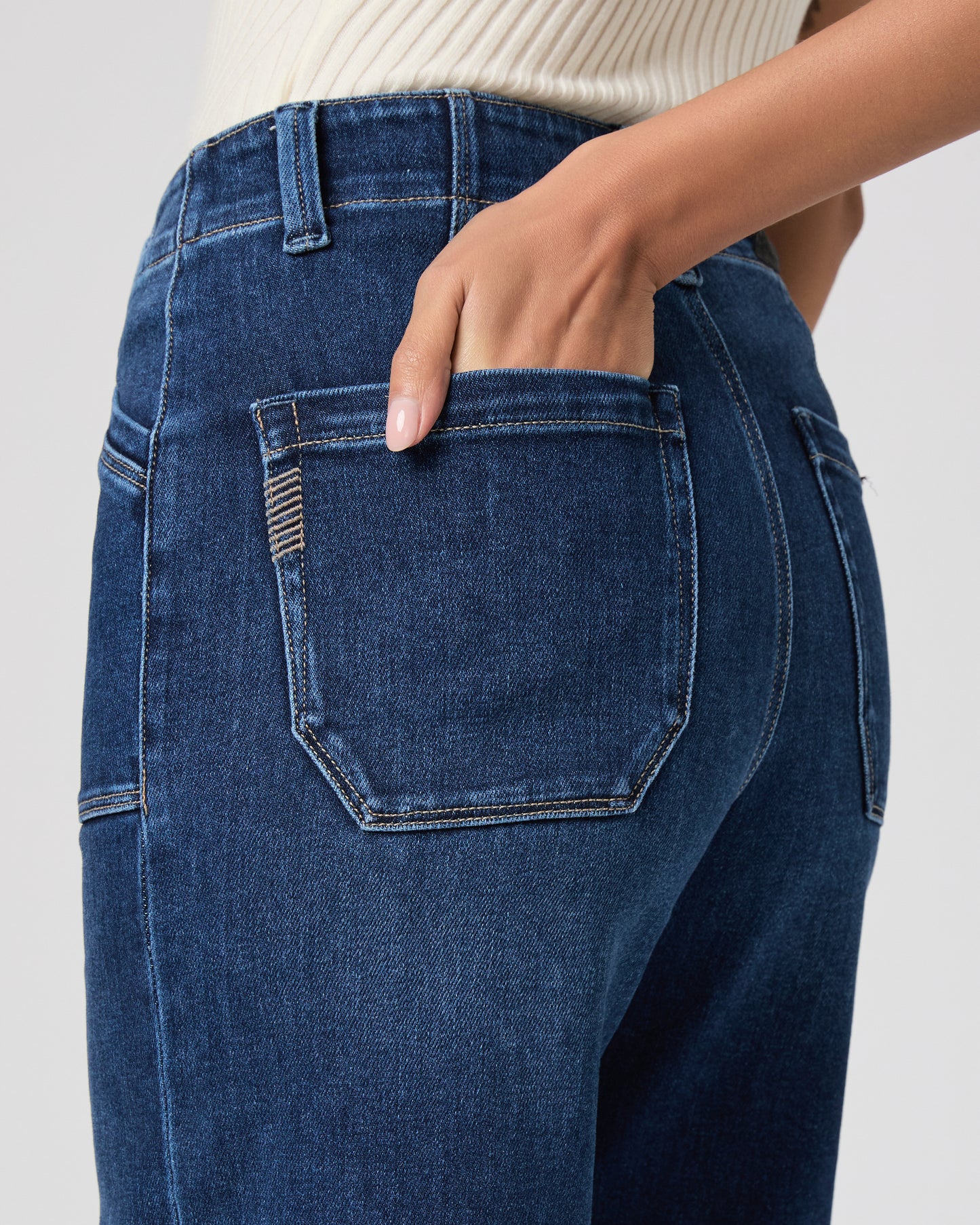 Anessa 31 Inch Wide Leg Jean - Live Forever 23