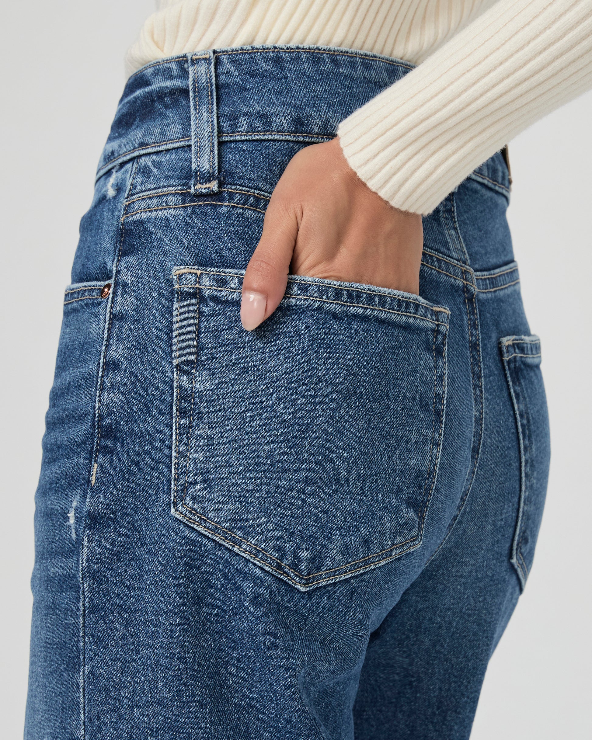 Sasha Petite Wide Leg Jean - Modernism 23