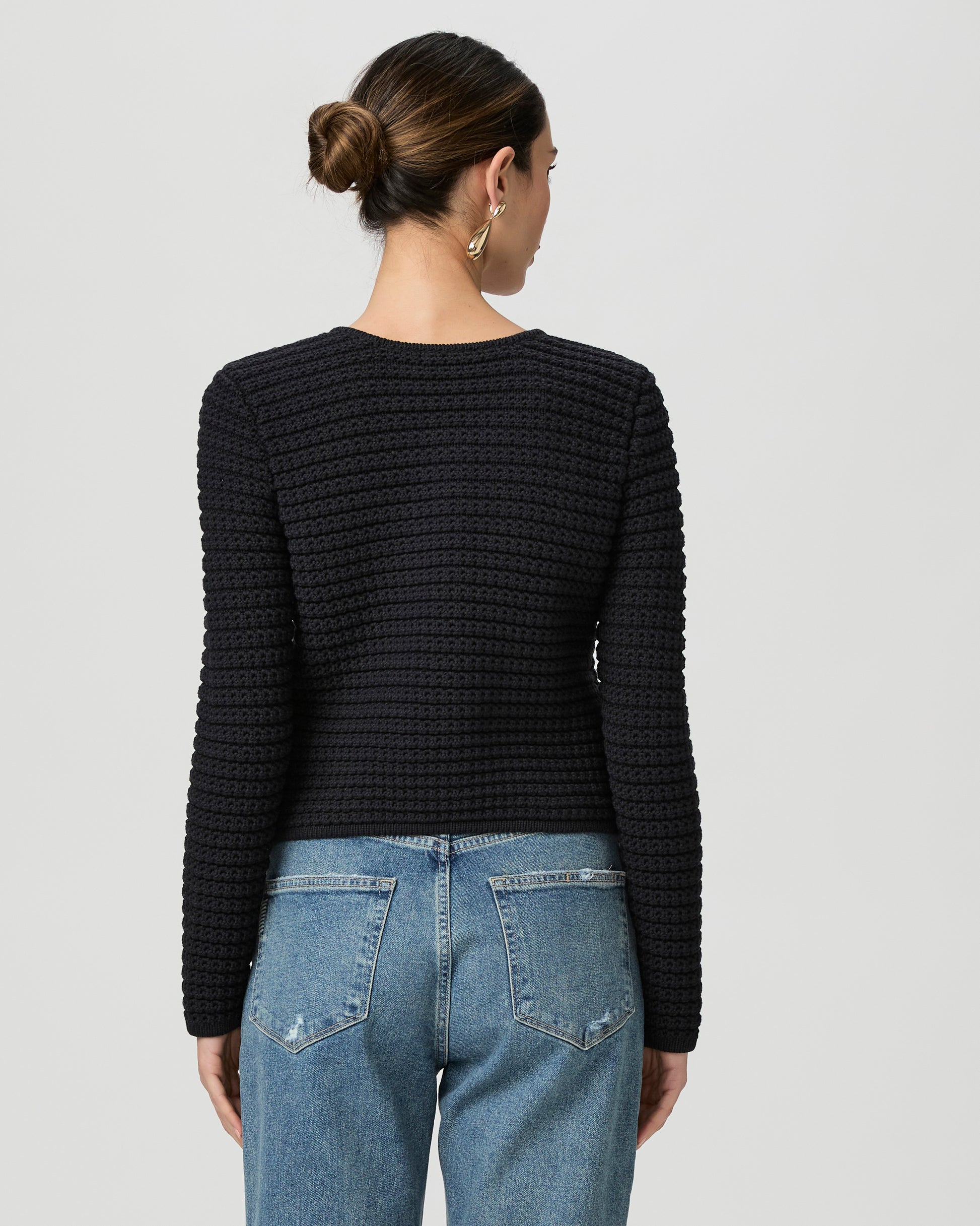 Oberon Cardigan - Black XXS