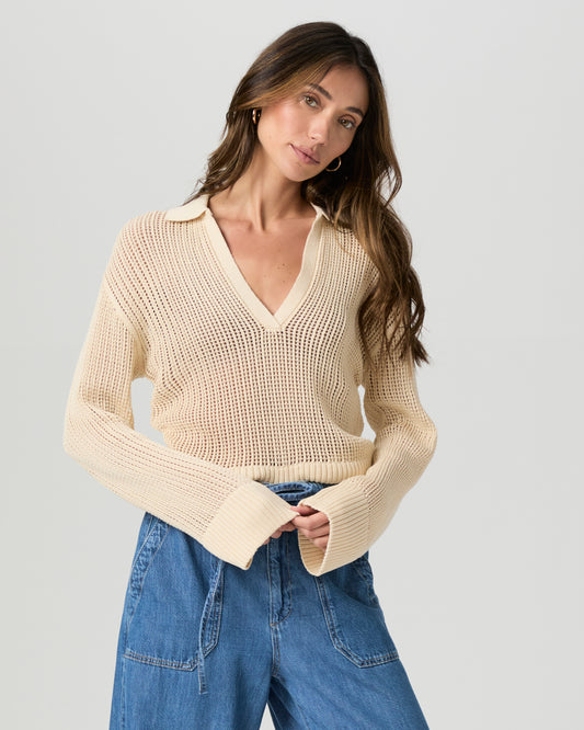 Riva Sweater - Neutral Ecru XXS