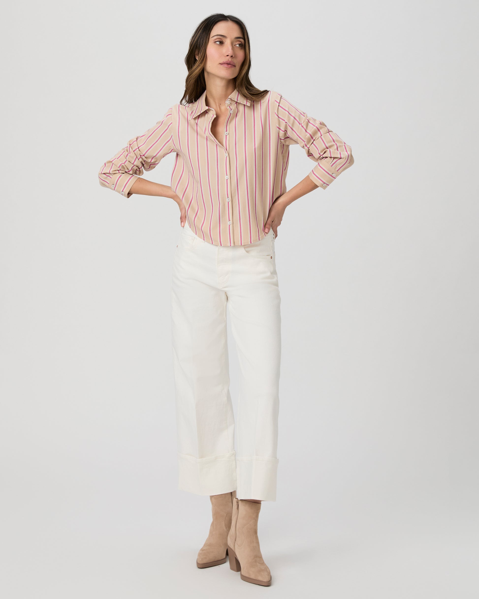 Doreen Shirt - Champagne Multi XXS