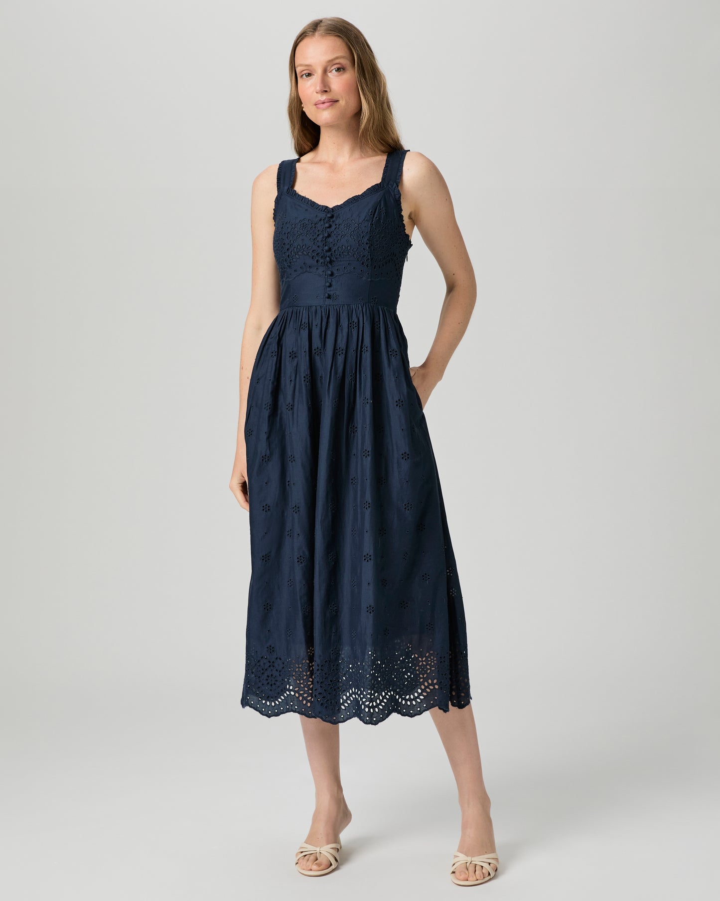 Riesling Dress - Navy 00