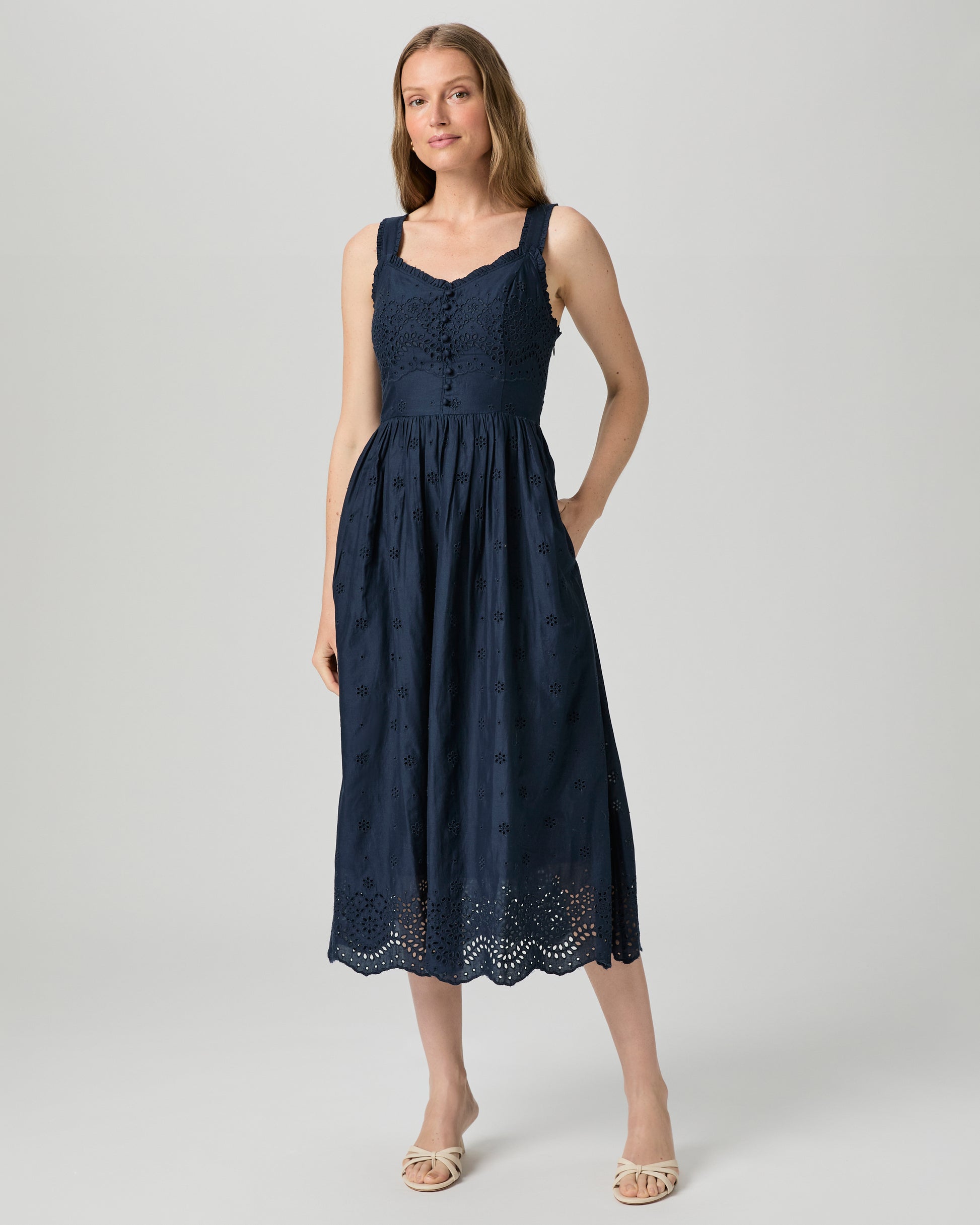 Riesling Dress - Navy 00