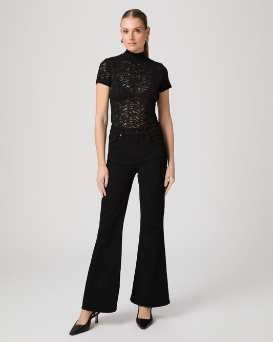 Marlow Skimmer Flare Jean - Black Shadow 23