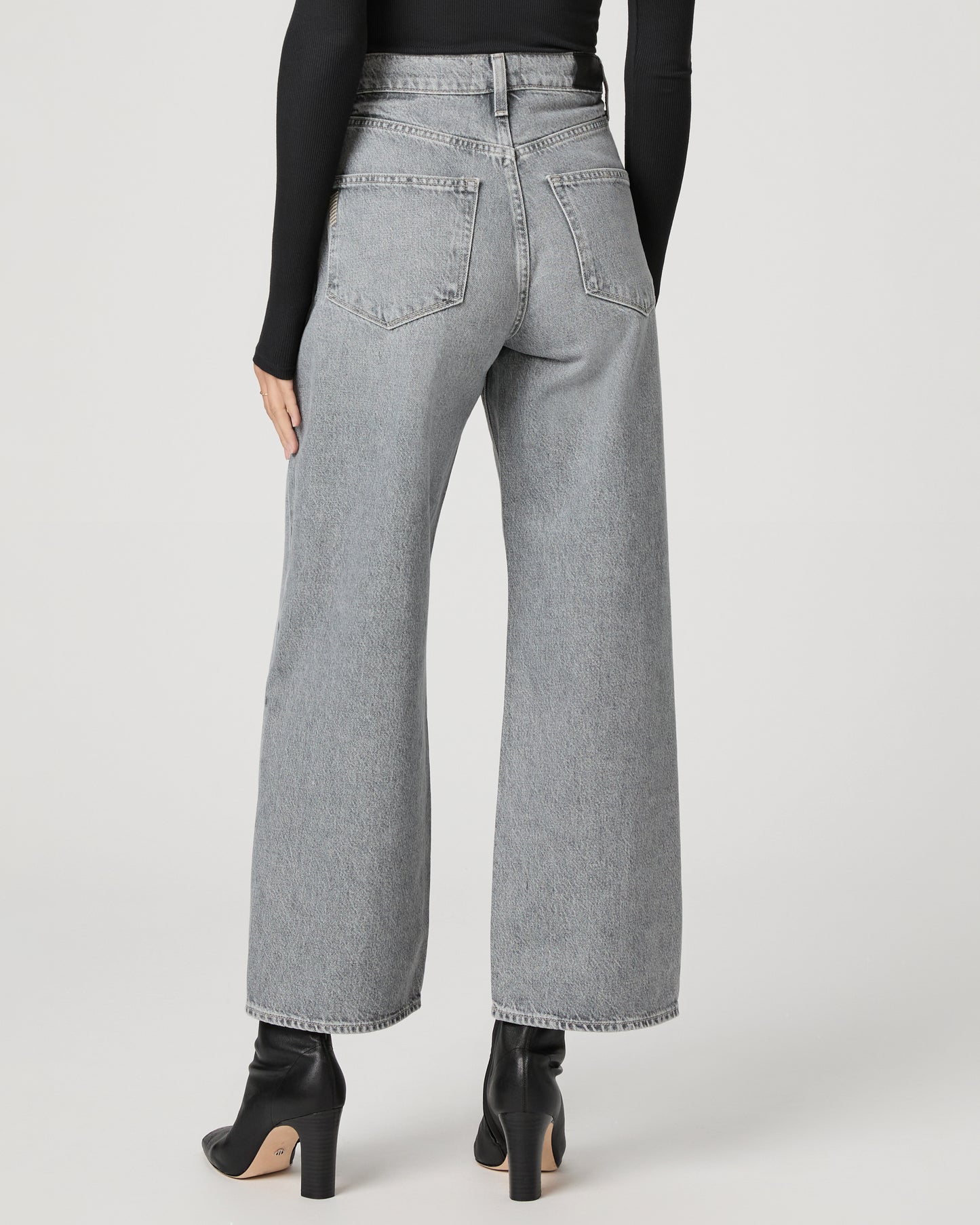 Cameron Ankle Straight Jean - Grey Isles 23