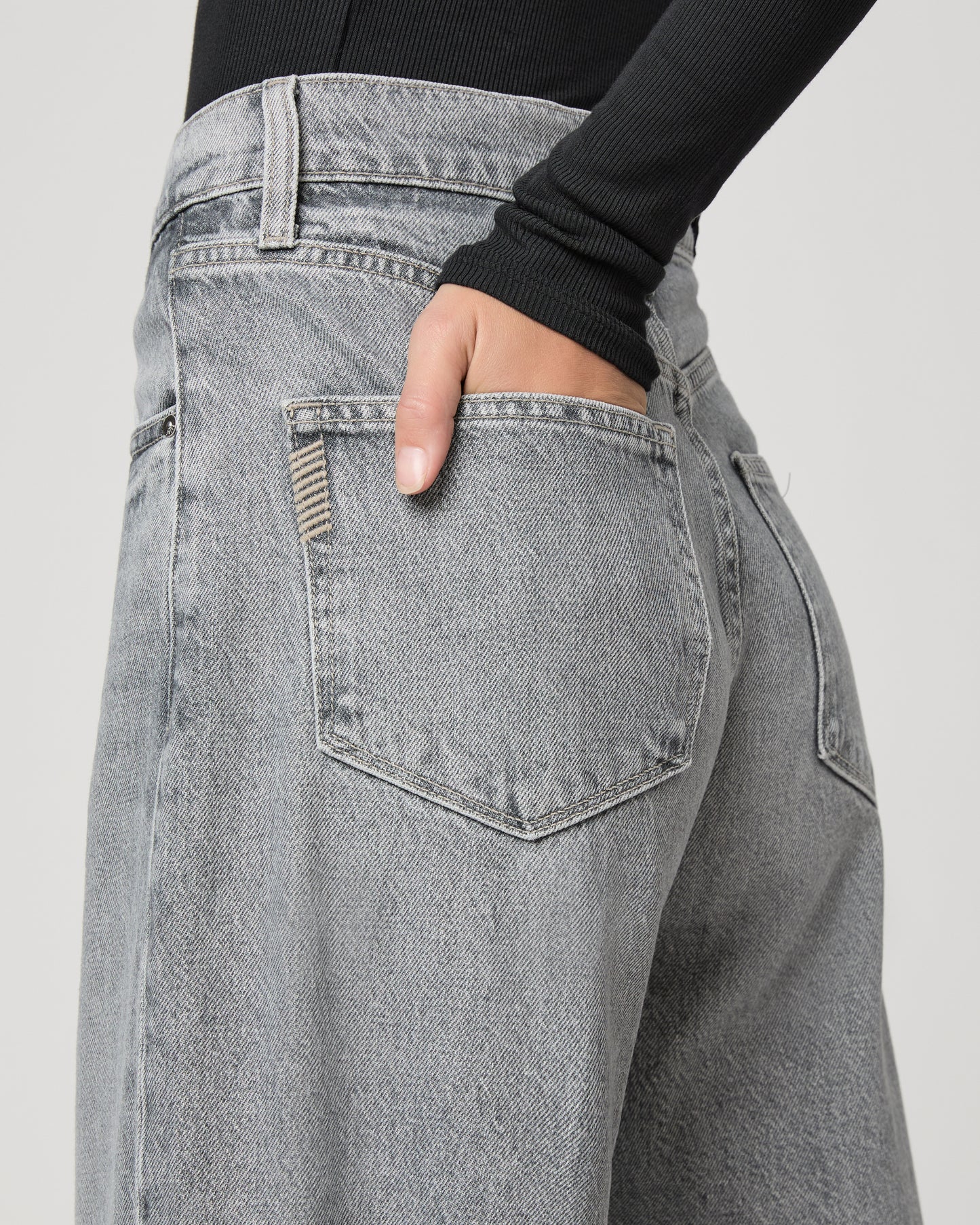 Cameron Ankle Straight Jean - Grey Isles 23