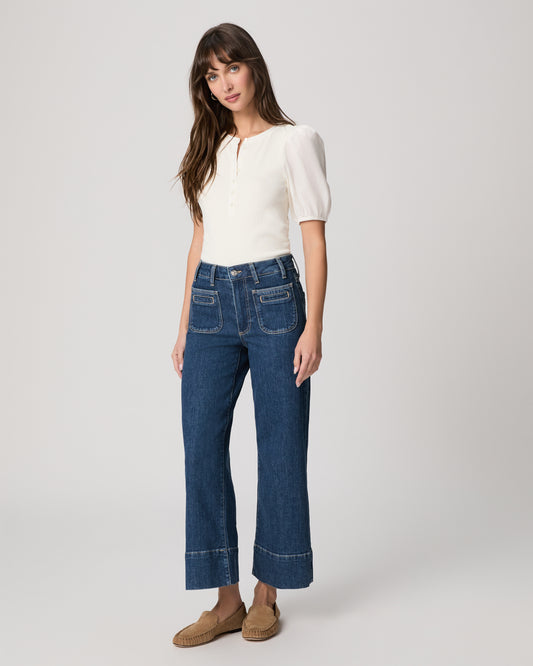 Anessa Wide Leg Jean - Navigator 23
