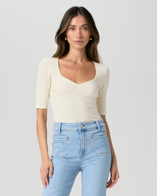 Merril Top - Antique White XXS