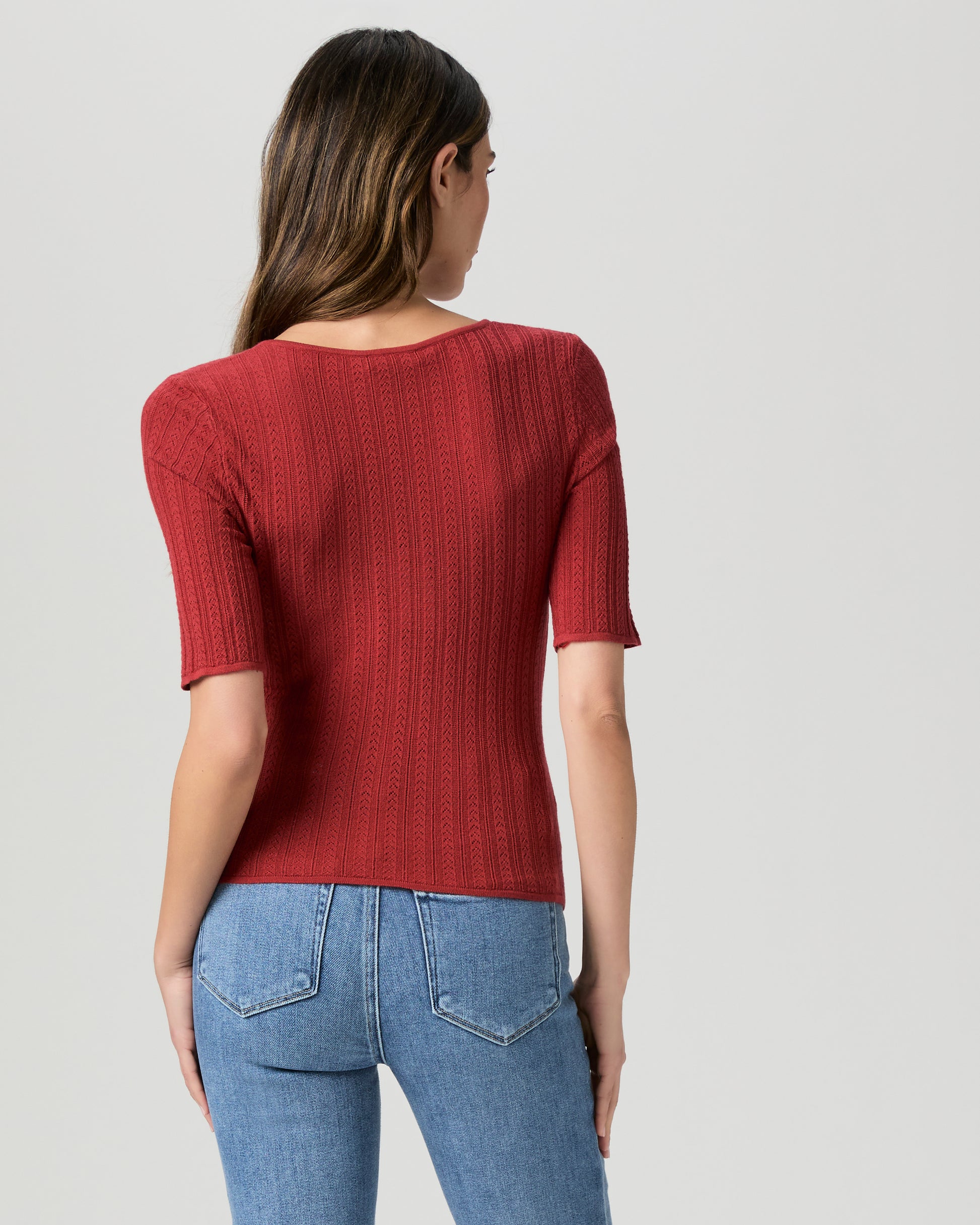 Merril Top - Carmine Red XXS