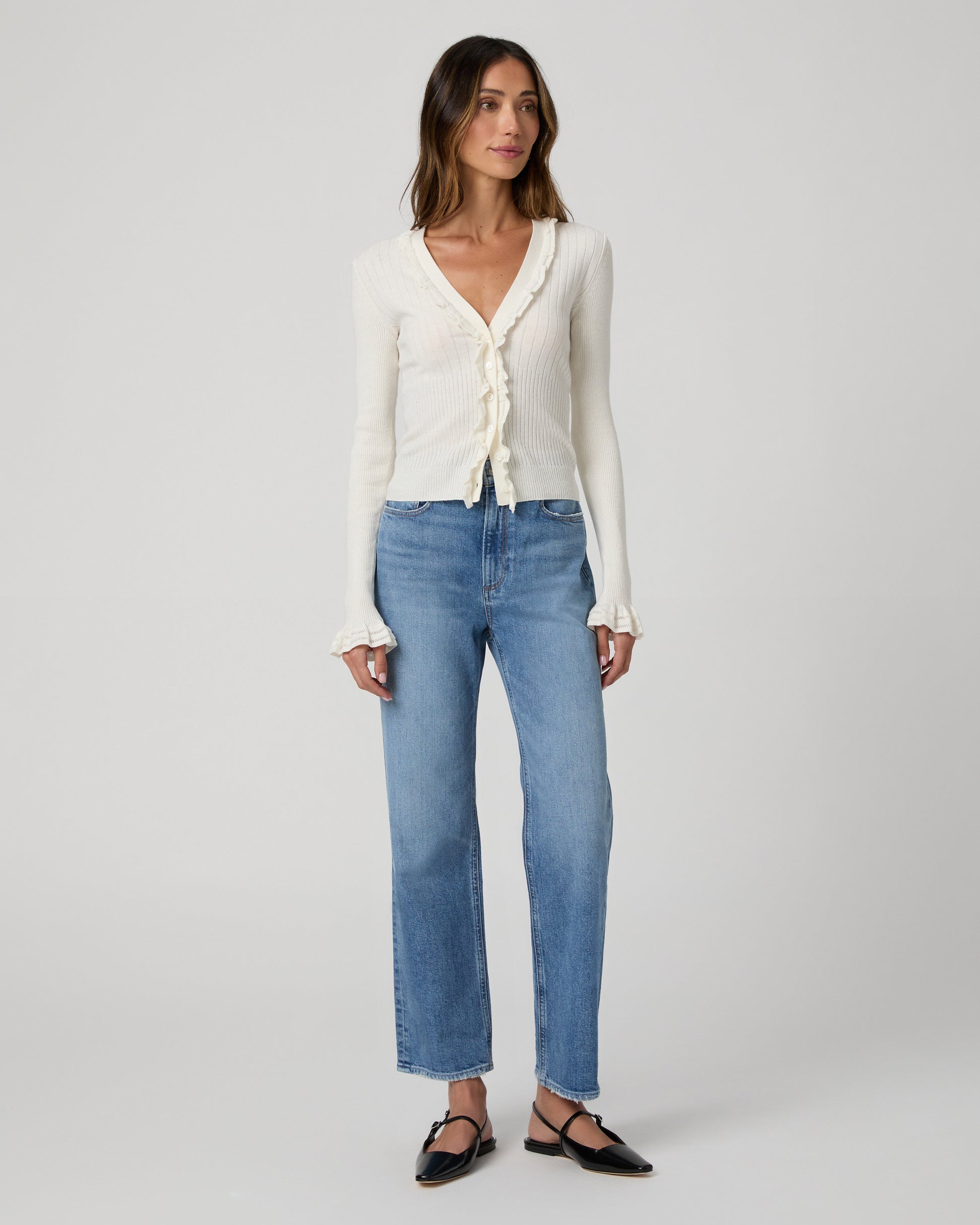 Demetra Cardigan - Antique White XXS