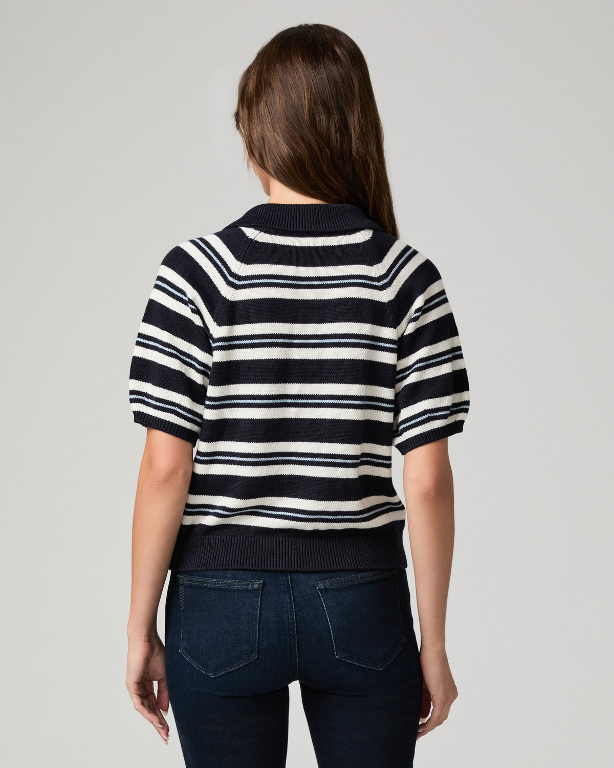 Birch Top - Navy Multi XXS
