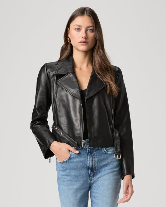 Foxe Jacket - Black Leather XS