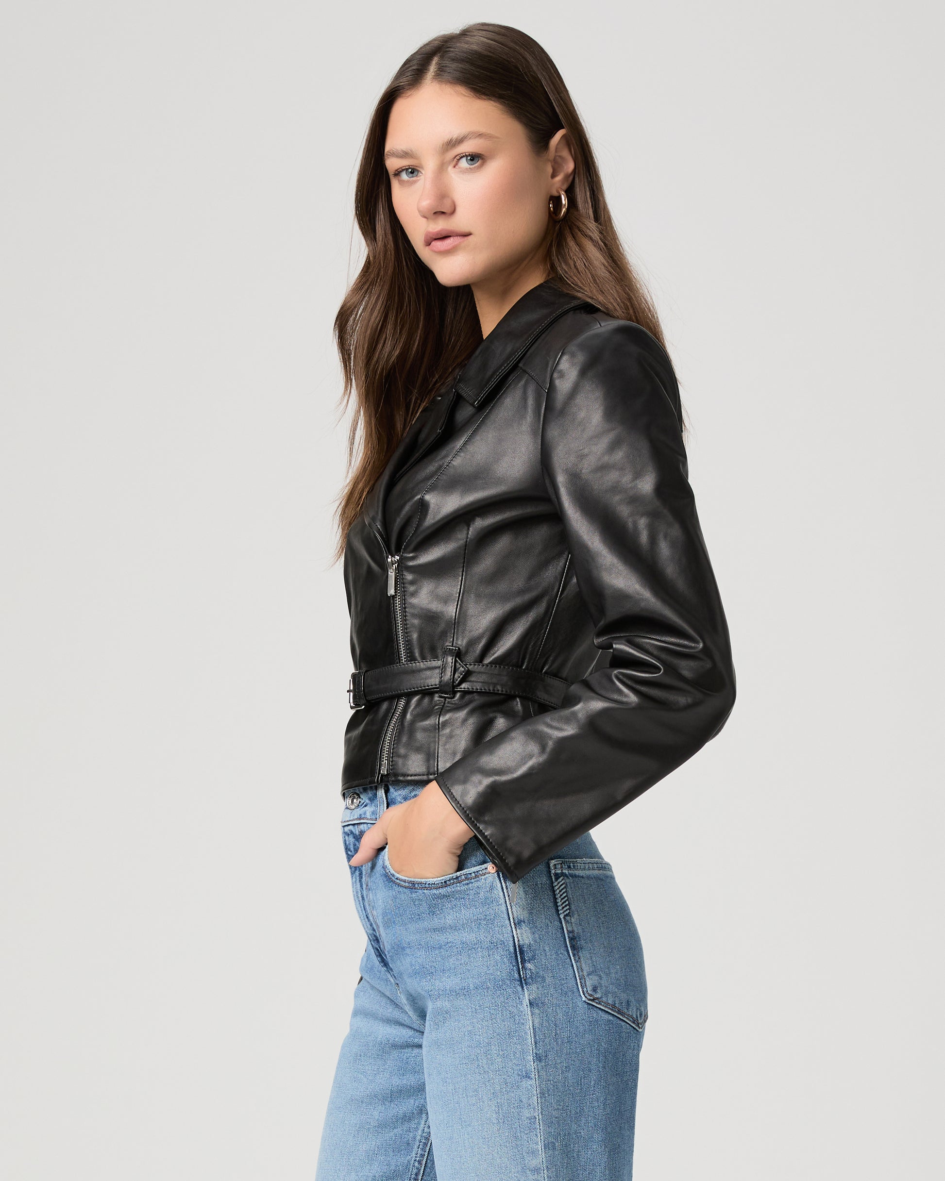 Foxe Jacket - Black Leather XS