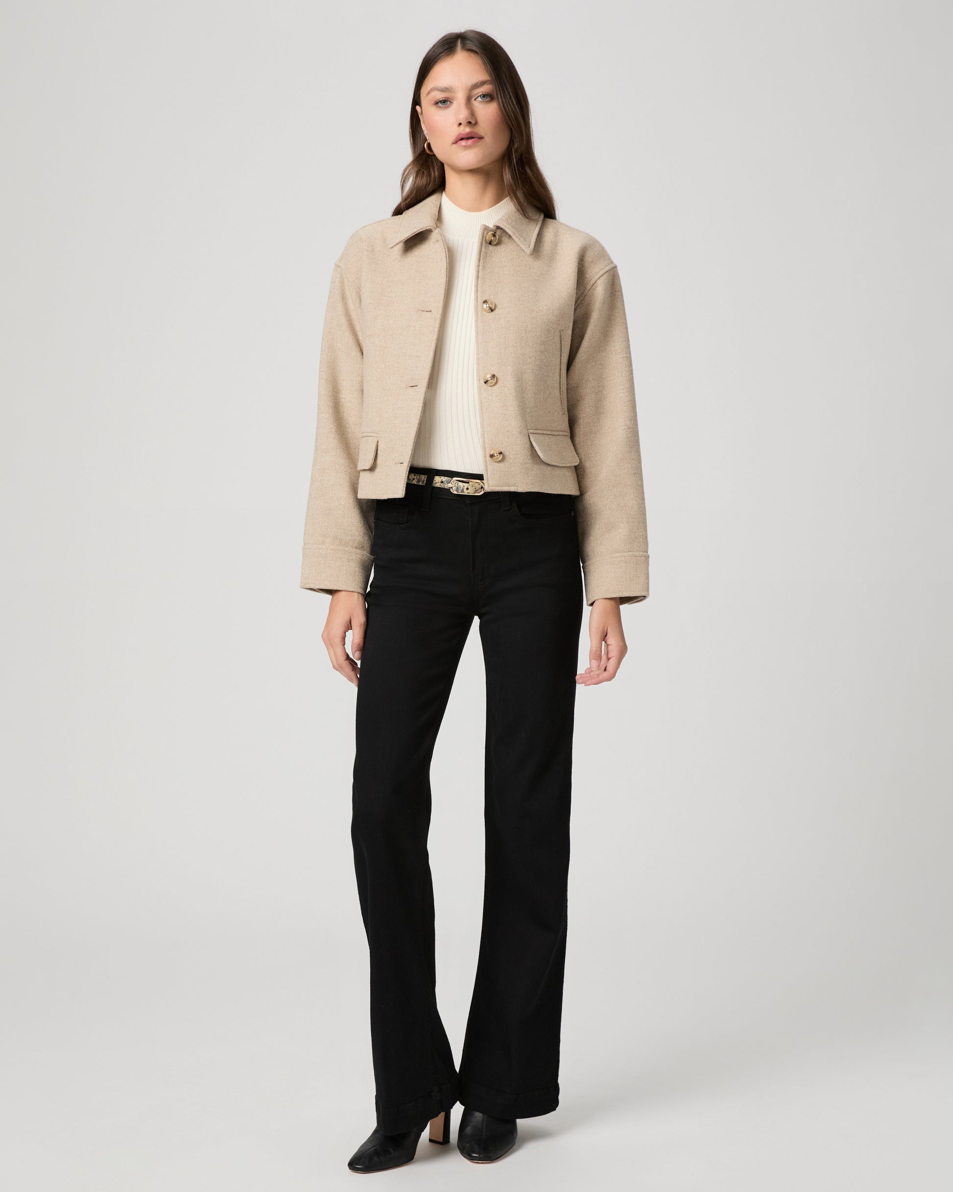 Alfie Jacket - Taupe Multi XXS