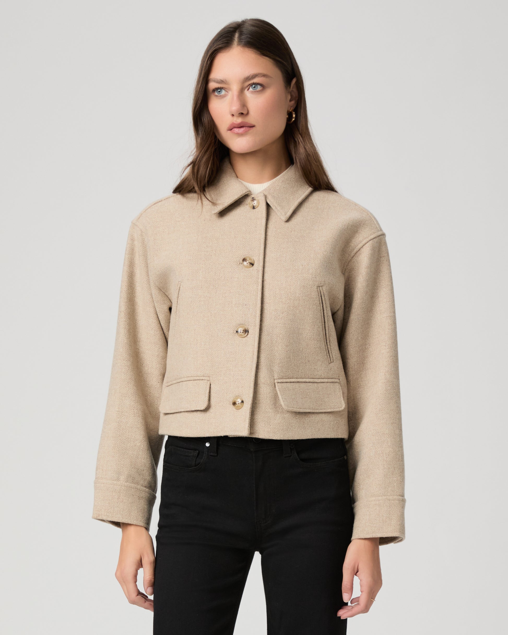 Alfie Jacket - Taupe Multi XXS