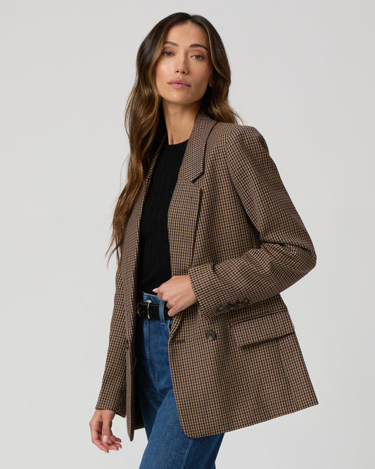Quentin Blazer - Brown Multi XXS