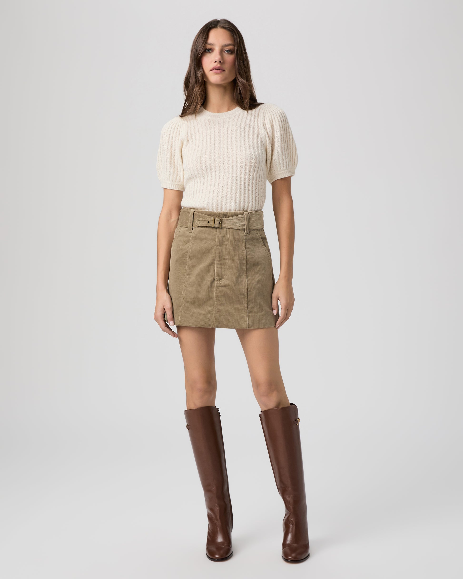 Anise Skirt - Dusty Olive Corduroy 00