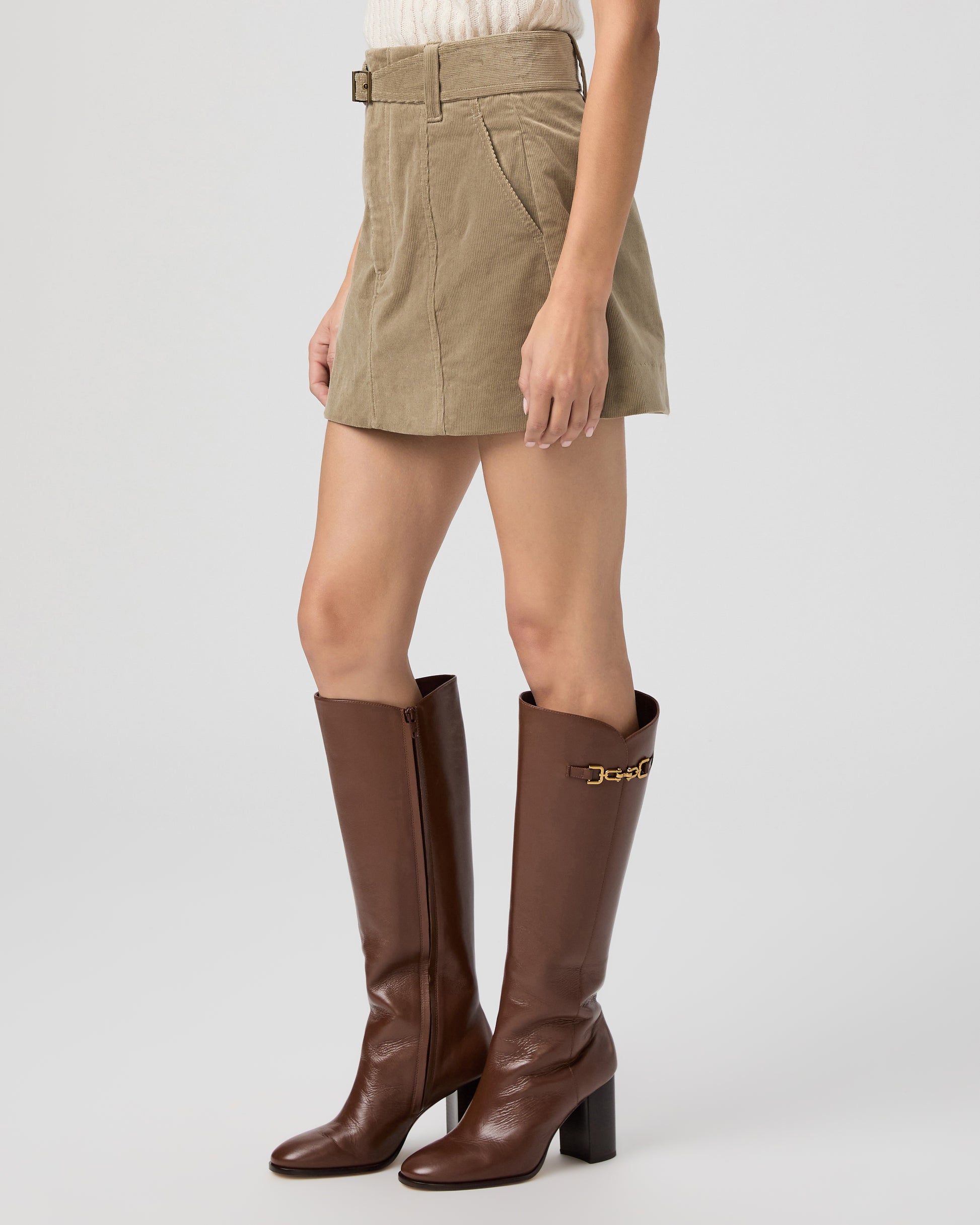 Anise Skirt - Dusty Olive Corduroy 00