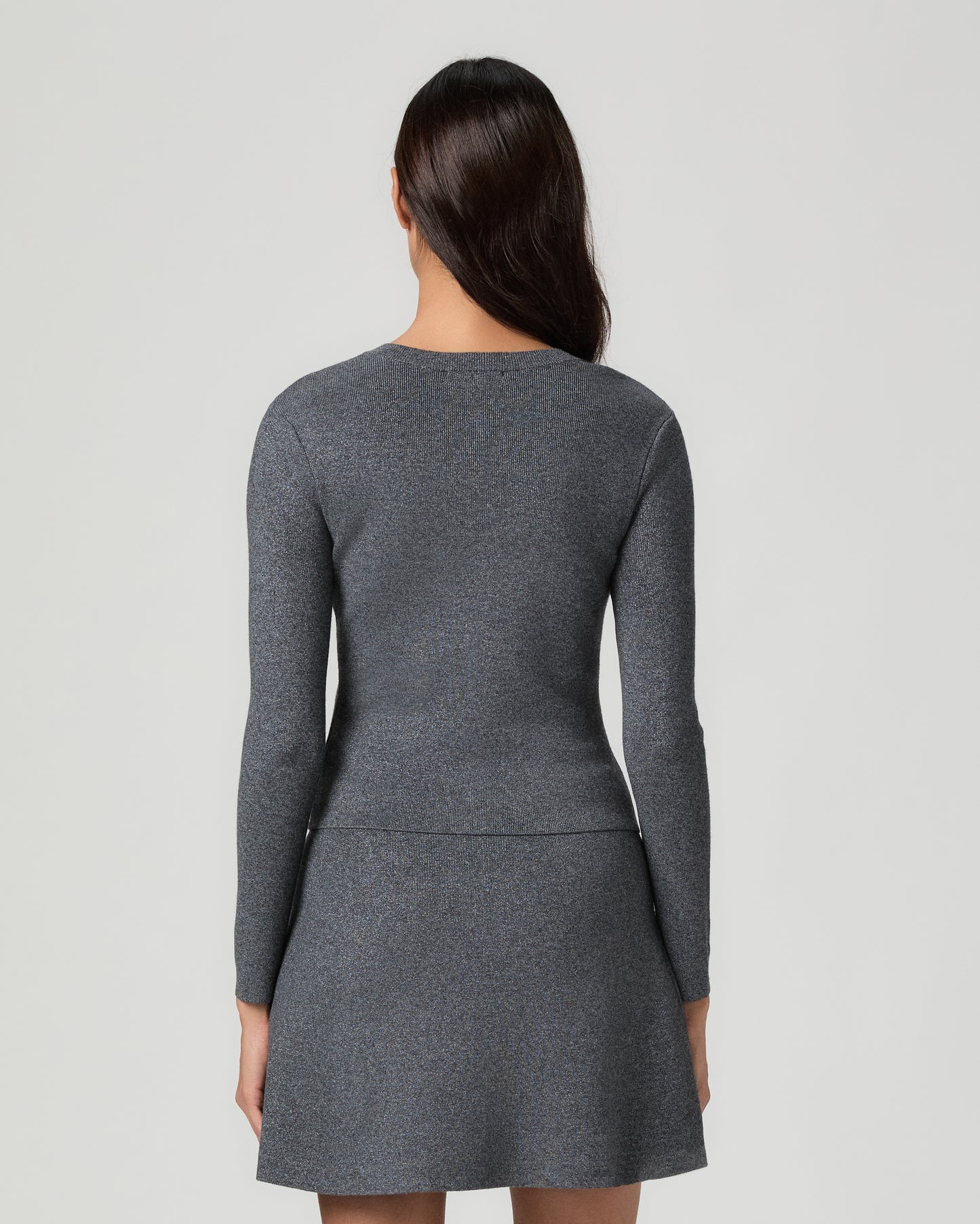 Anzu Cardigan - Dark Grey Multi Sparkle XXS