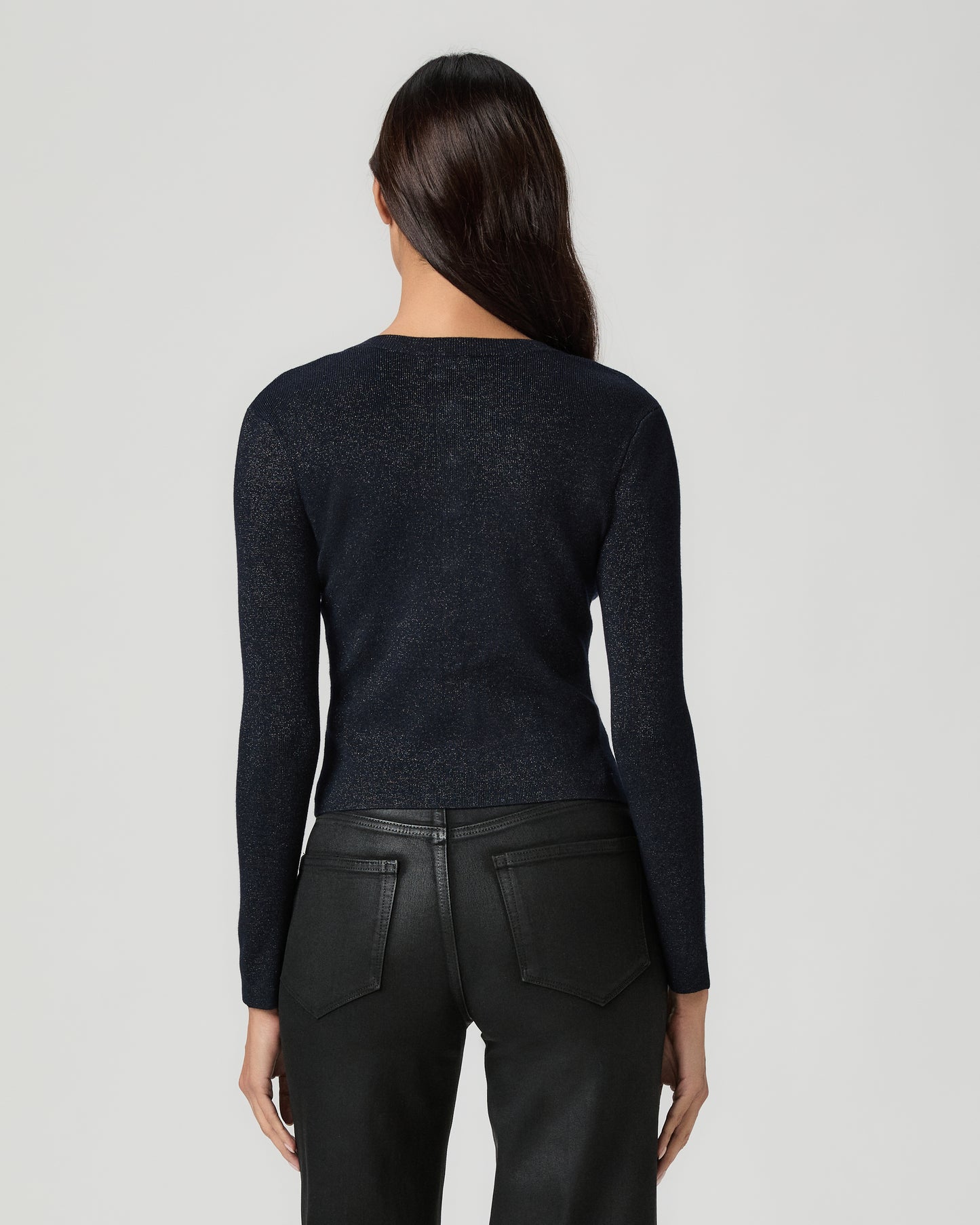 Anzu Cardigan - Navy Multi Sparkle XXS