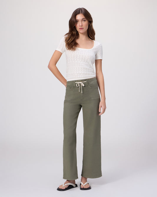 Ari Wide Leg - Vintage Ivy Green 23