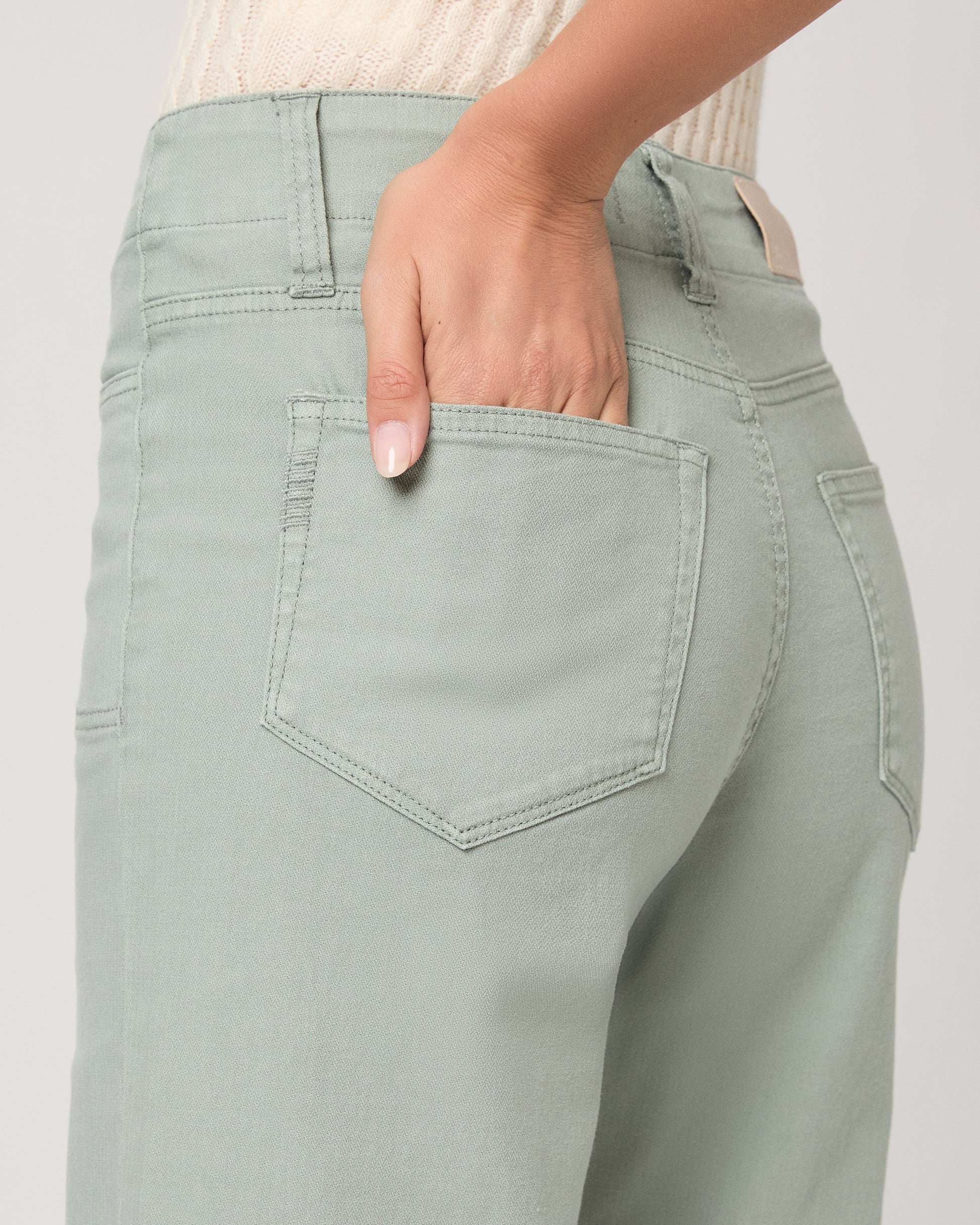 Ari Wide Leg Pant - Vintage Seaglass 23