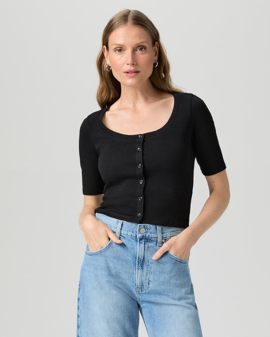 Evette Top - Black XXS