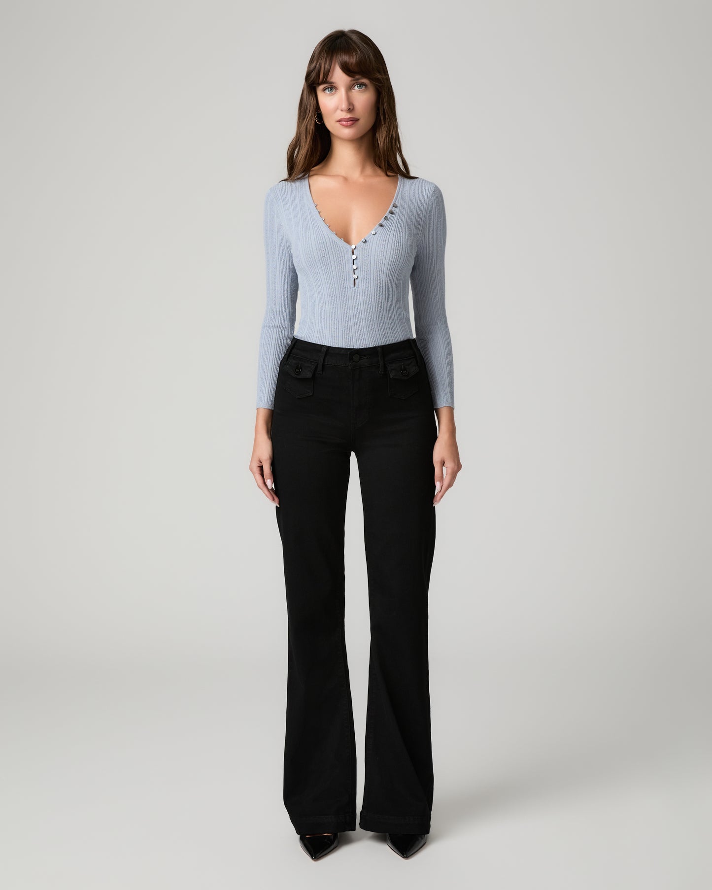 Leenah W Mini Flap Pockets - Black Shadow 23