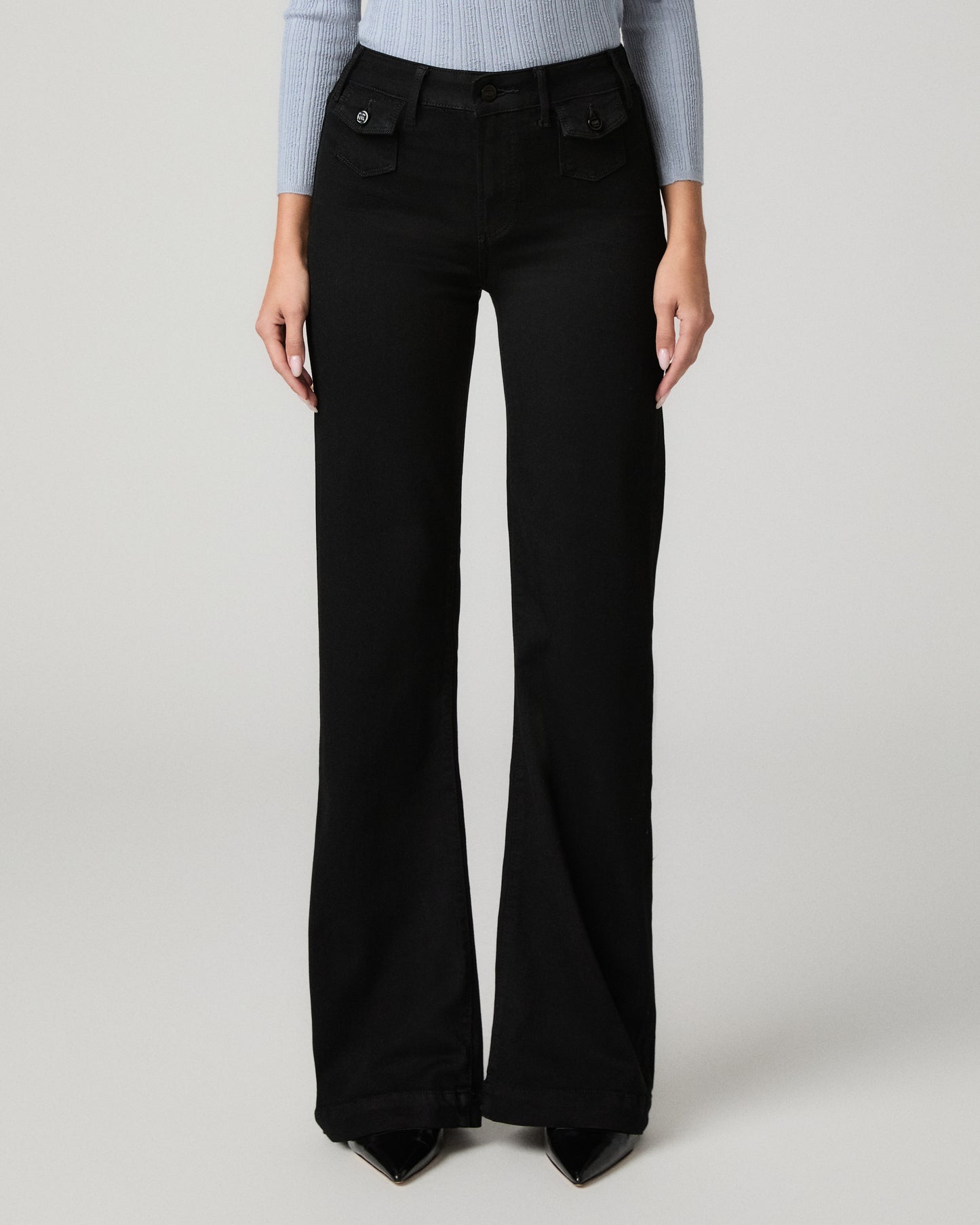 Leenah W Mini Flap Pockets - Black Shadow 23