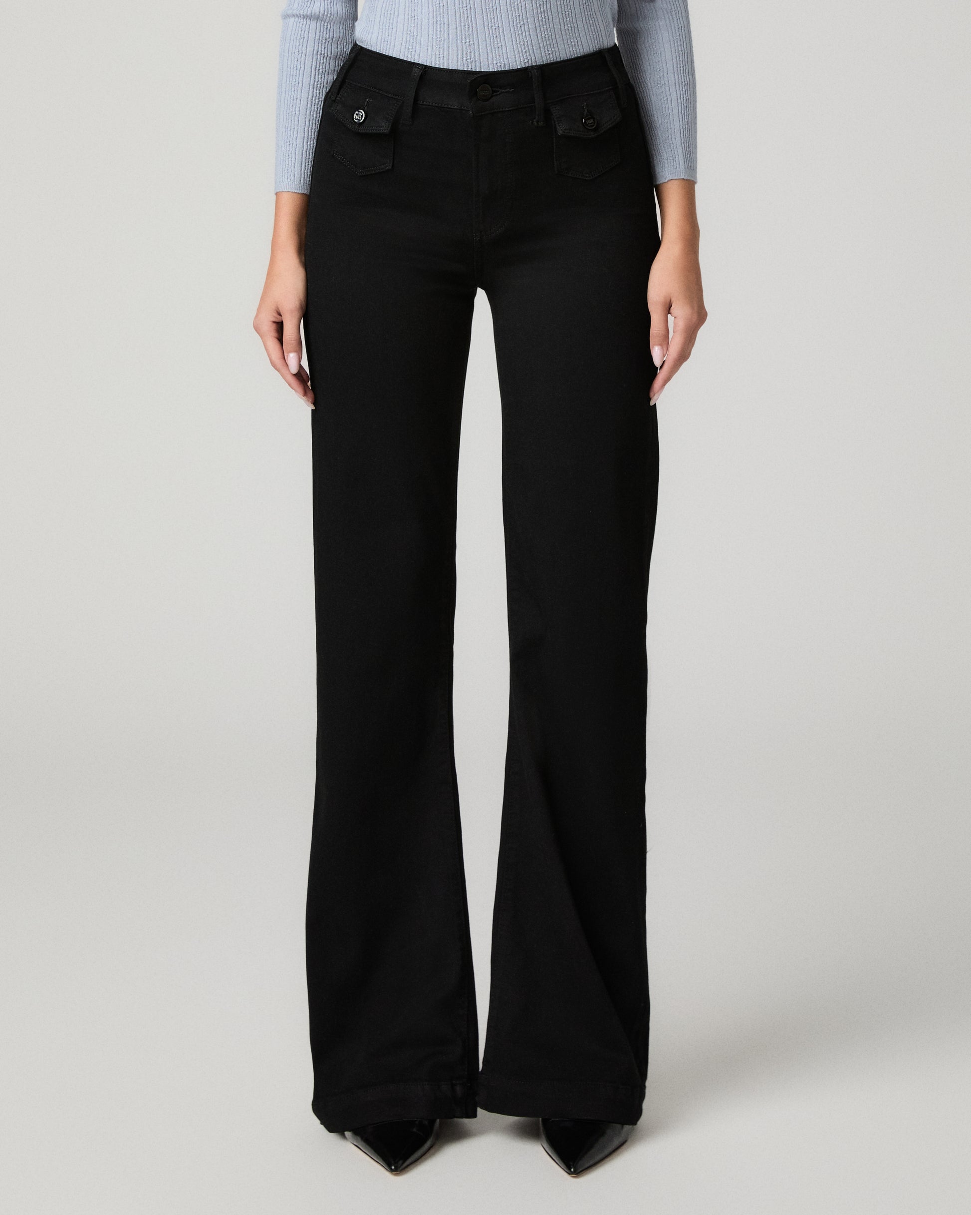 Leenah W Mini Flap Pockets - Black Shadow 23