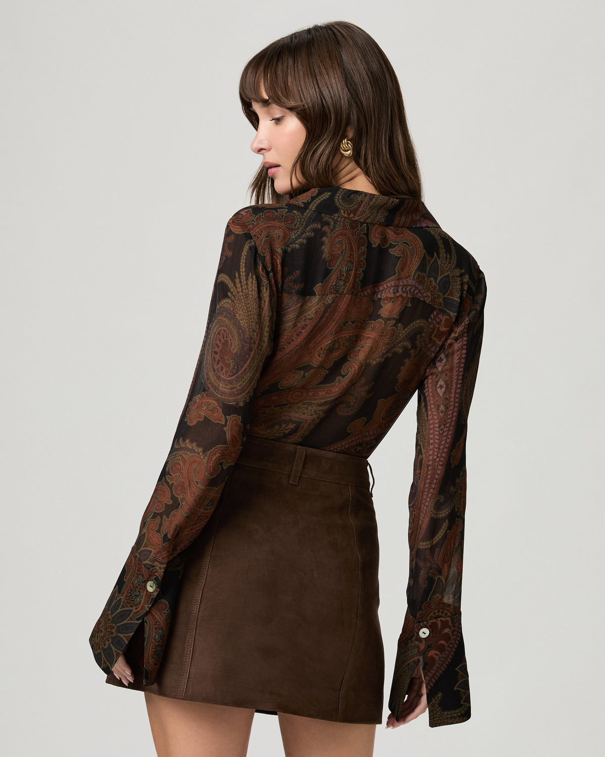 Janelle Skirt - Chocolate Brown 23