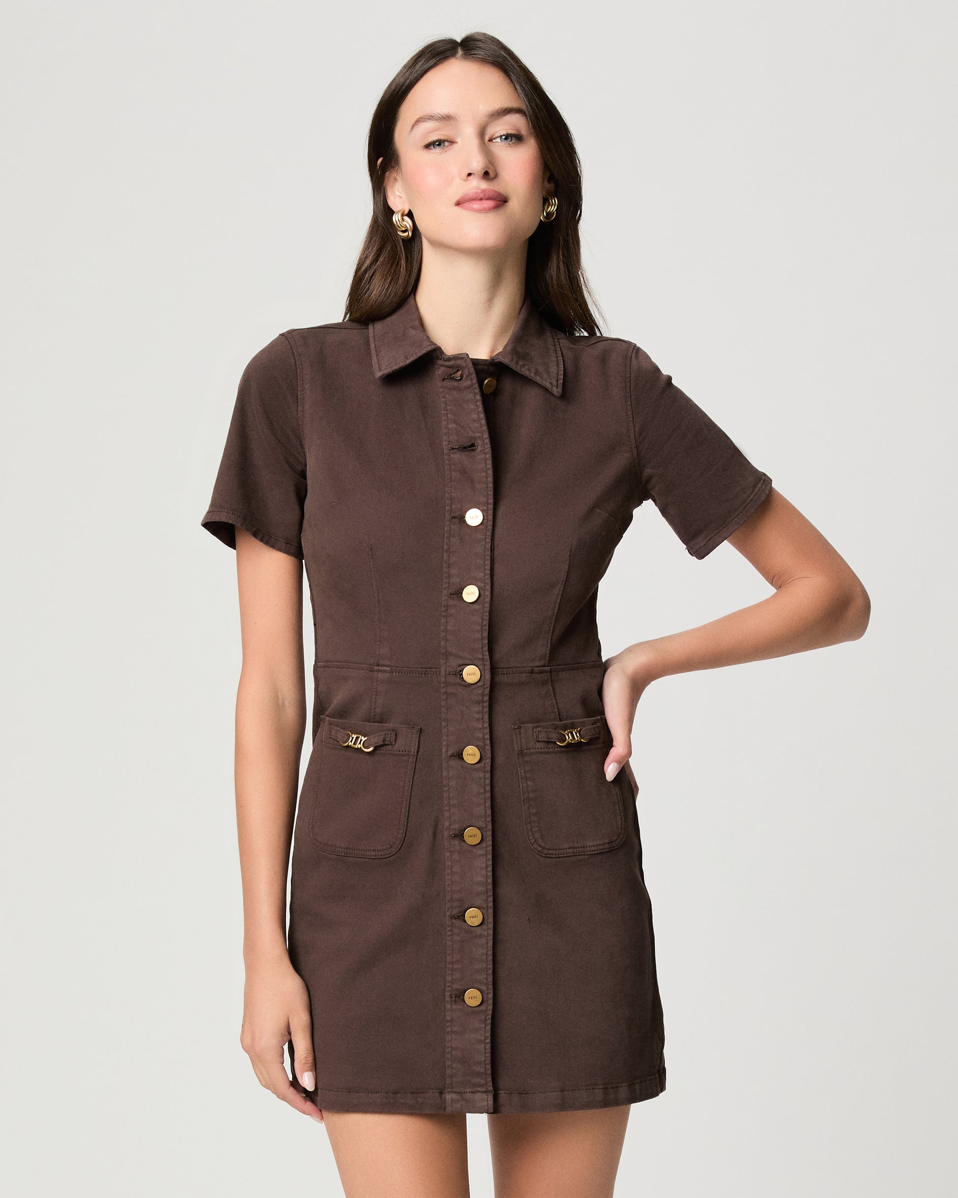 Clementine Dress - Rich Chocolate 00