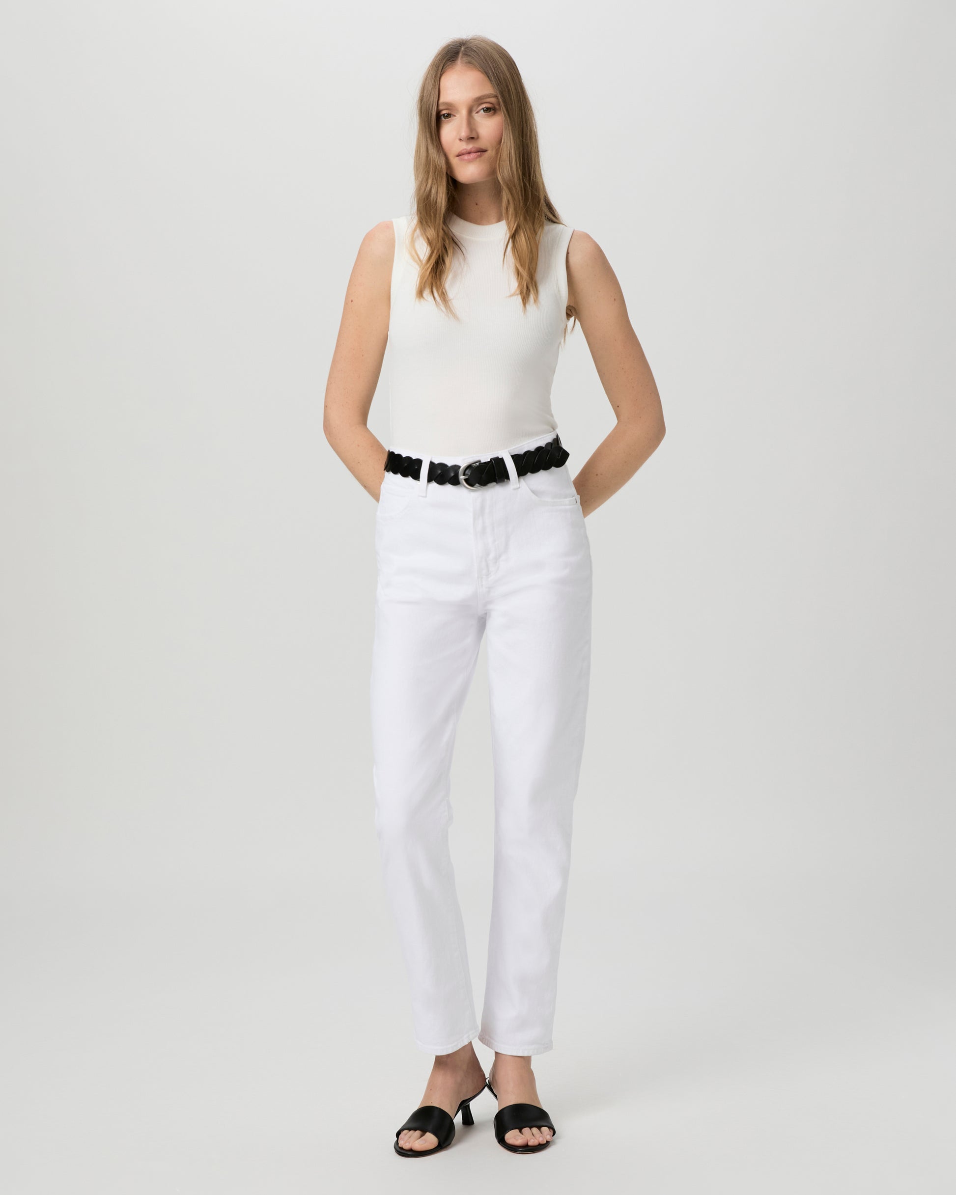 Billy Straight Jean - Crisp White 23