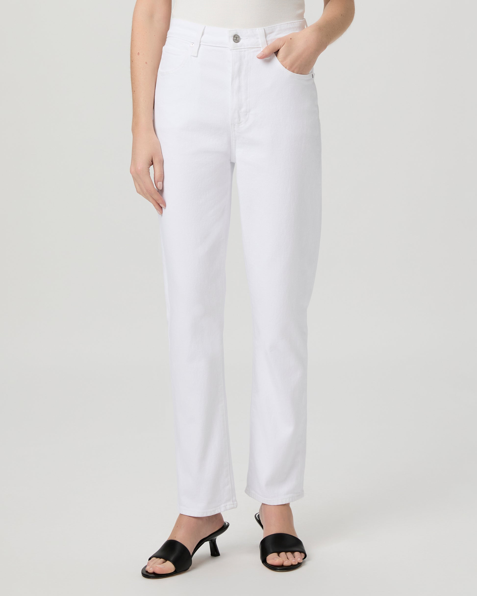 Billy Straight Jean - Crisp White 23